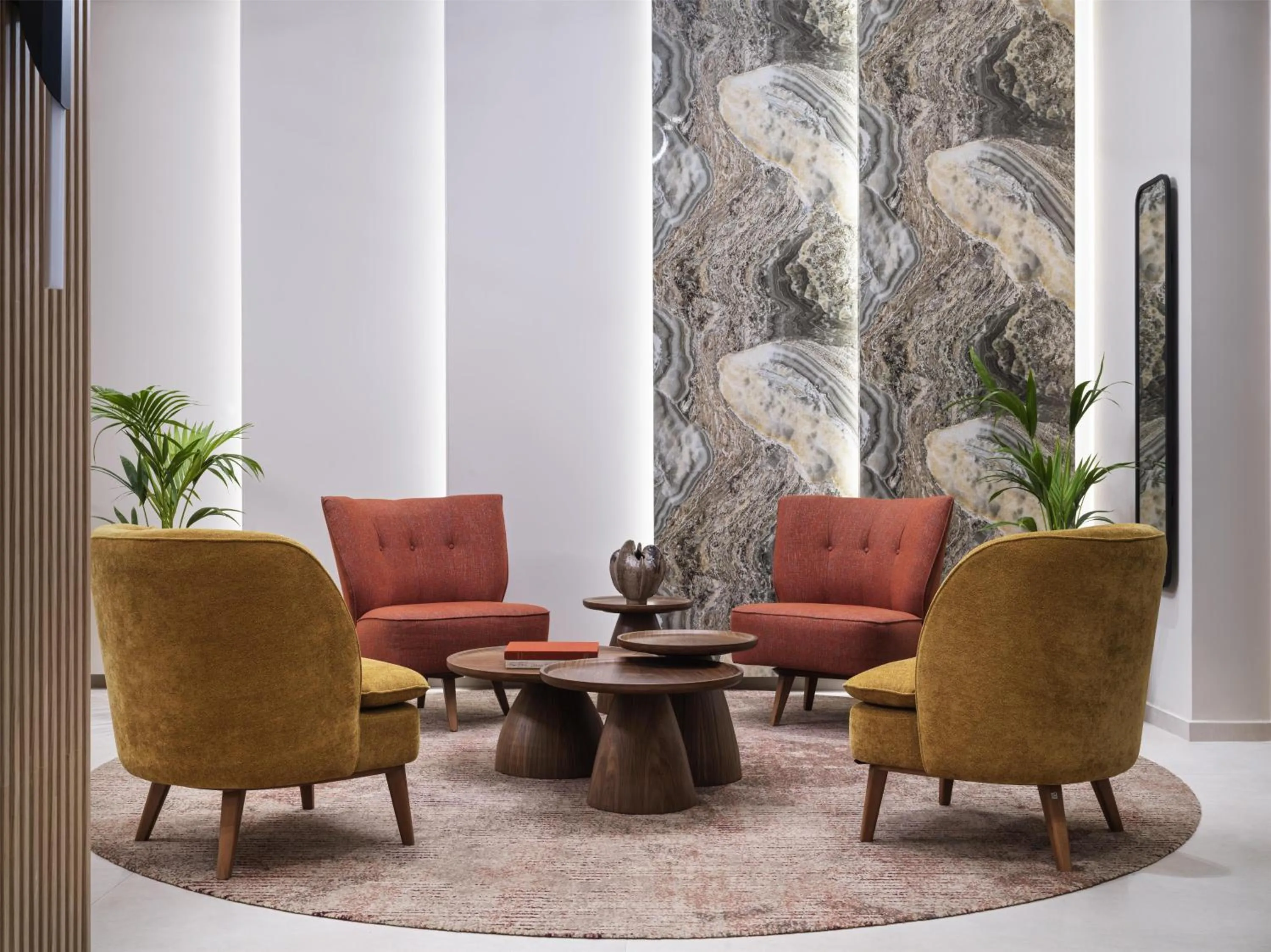 Lobby or reception in Hilton Garden Inn Chania City