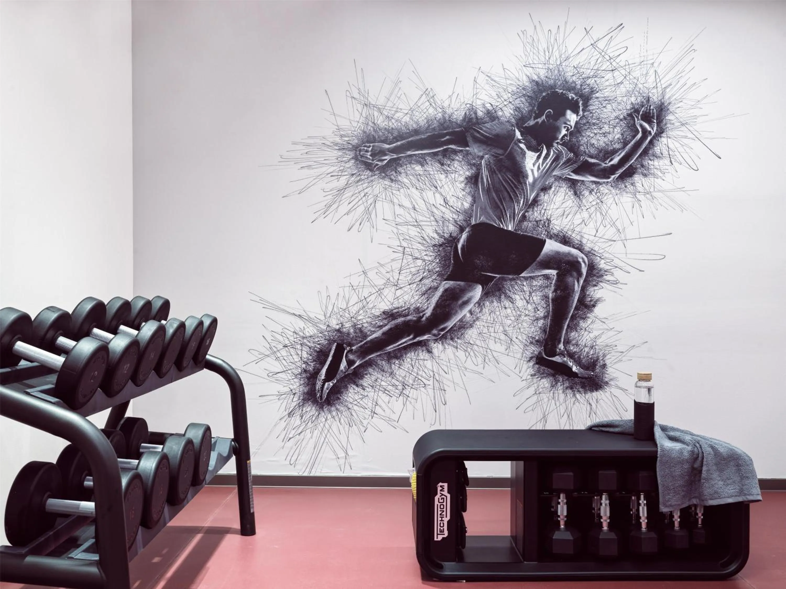 Fitness centre/facilities in Hilton Garden Inn Chania City