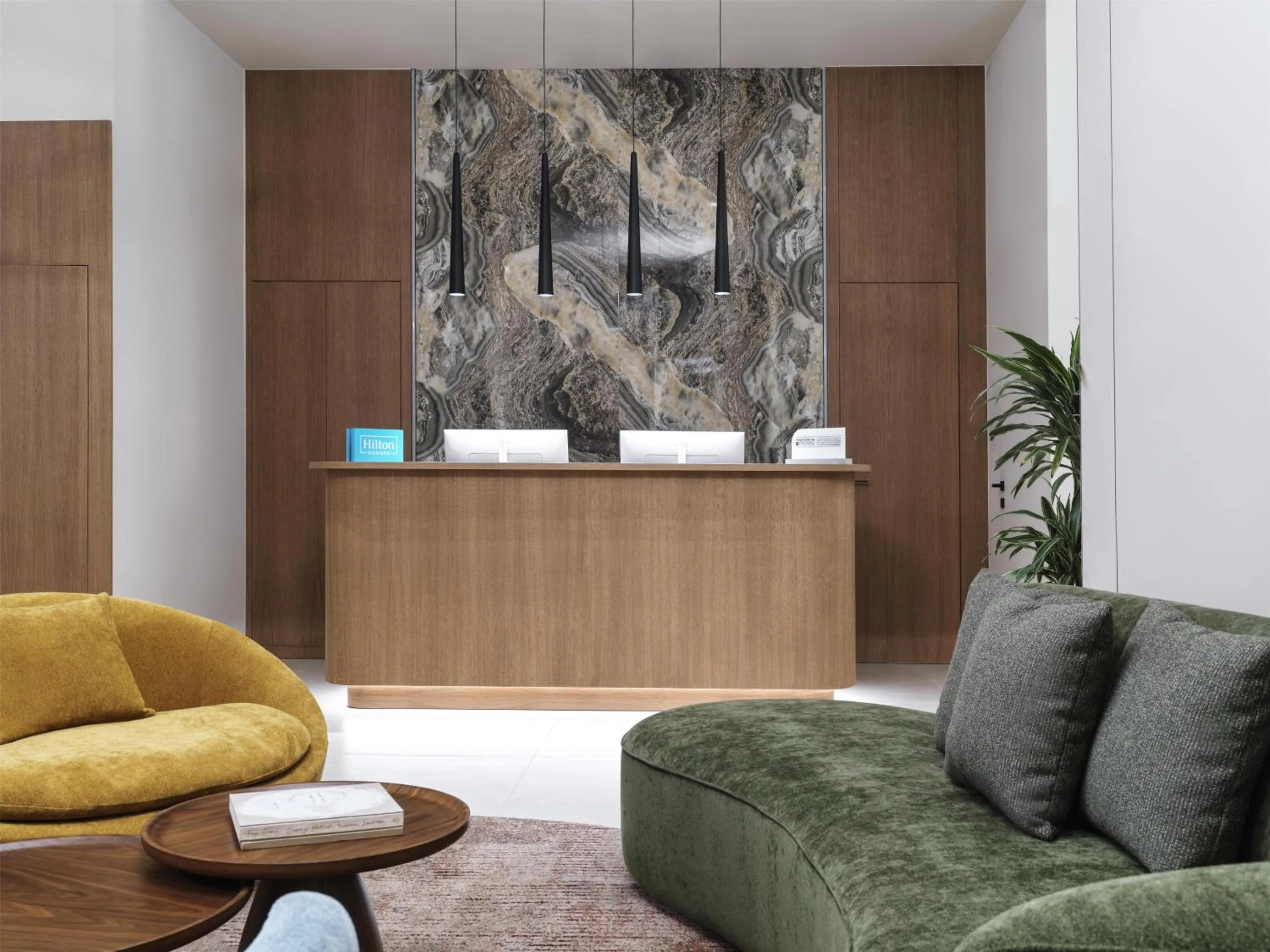 Lobby or reception in Hilton Garden Inn Chania City