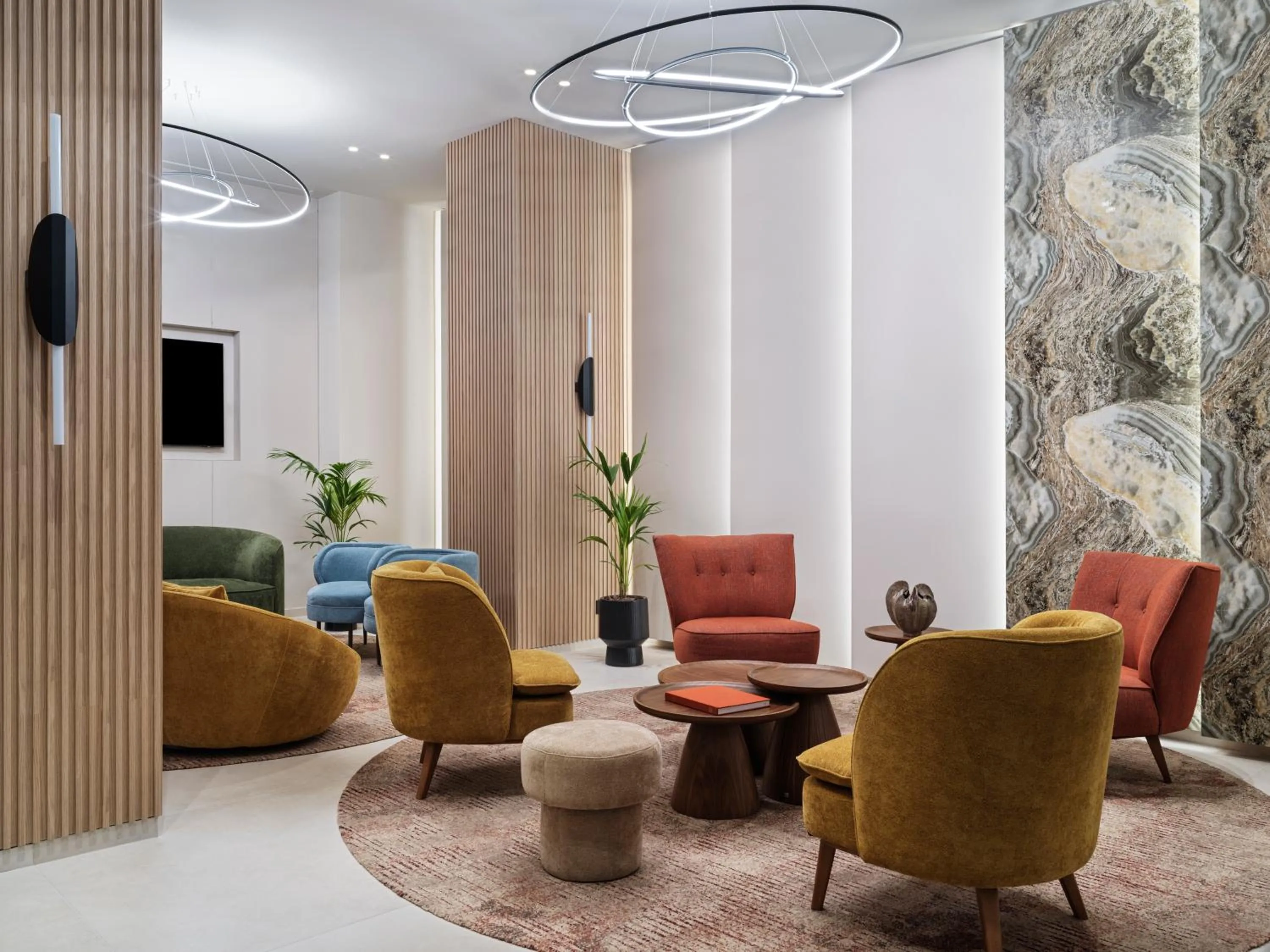 Lobby or reception in Hilton Garden Inn Chania City