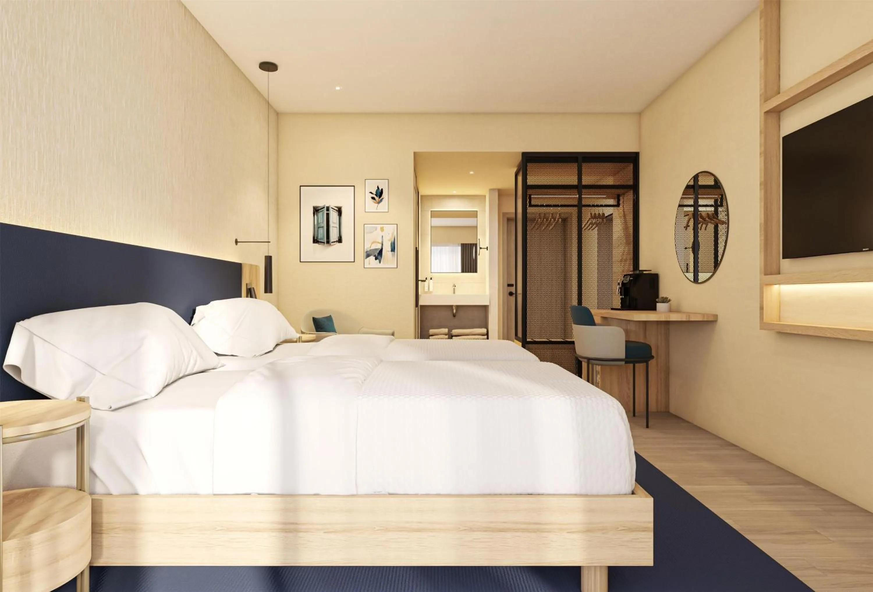 Bed in Hilton Garden Inn Chania City