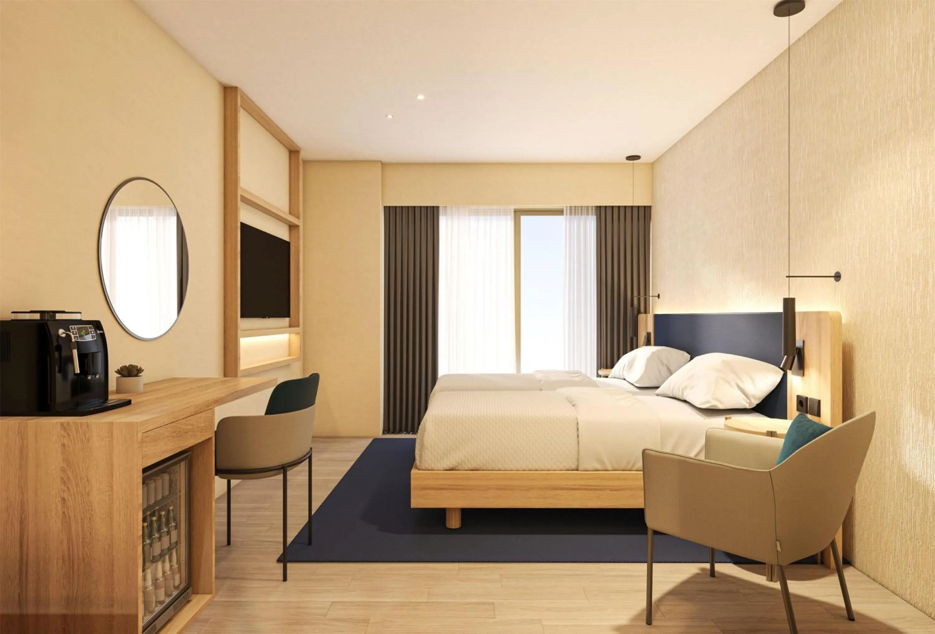 Bed in Hilton Garden Inn Chania City