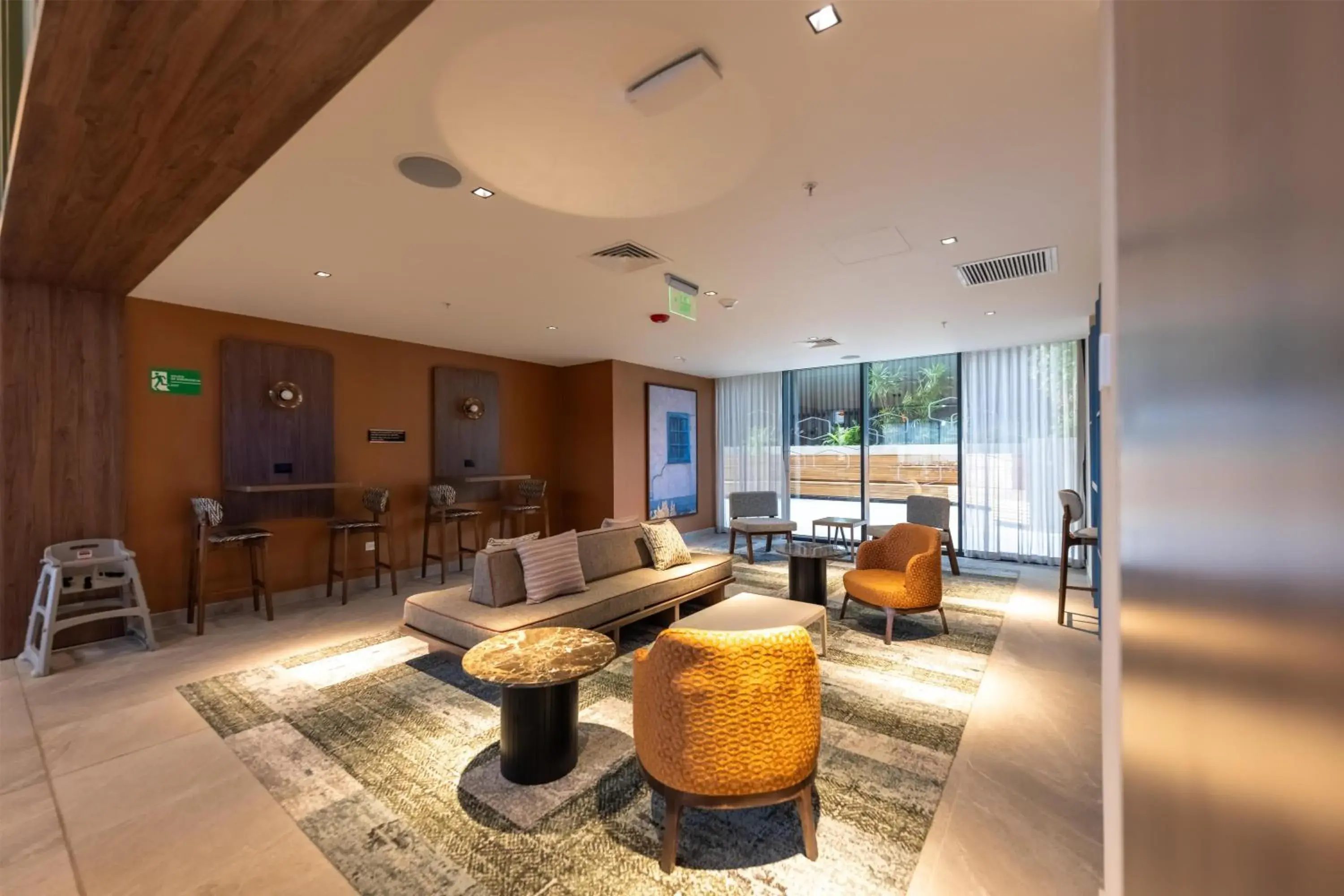 Lobby or reception in Hotel Hampton By Hilton Santiago De Los Caballeros Lobby or reception in Hotel Hampton By Hilton Santiago De Los Caballeros