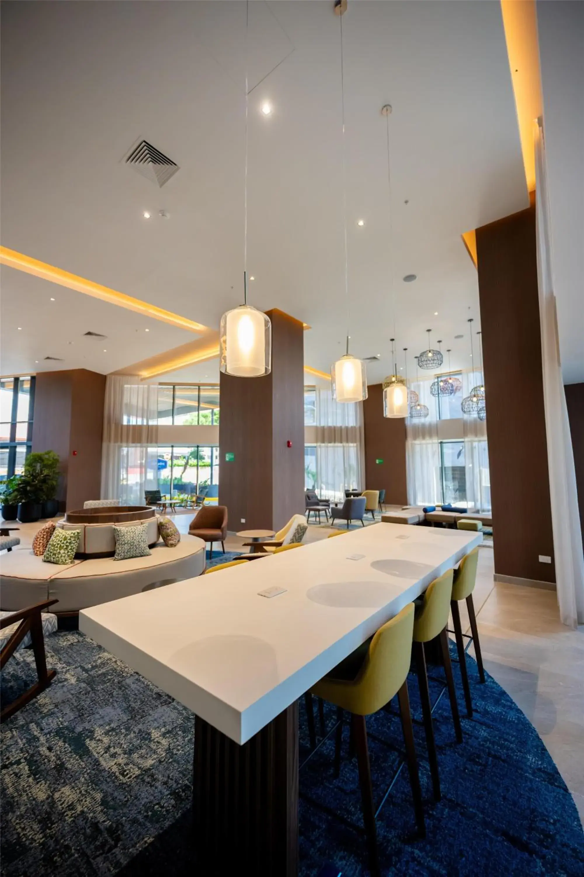 Lobby or reception in Hotel Hampton By Hilton Santiago De Los Caballeros Lobby or reception in Hotel Hampton By Hilton Santiago De Los Caballeros