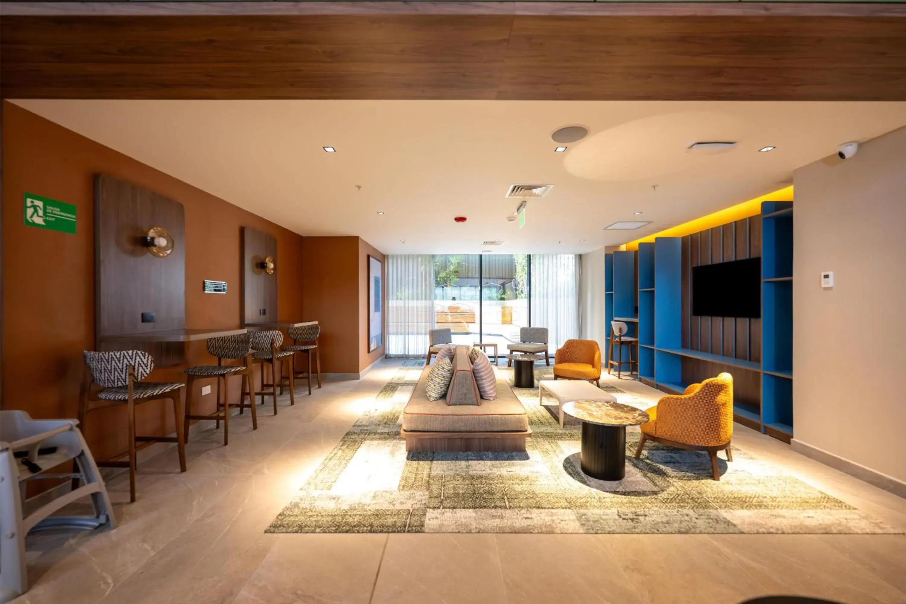 Lobby or reception in Hotel Hampton By Hilton Santiago De Los Caballeros Lobby or reception in Hotel Hampton By Hilton Santiago De Los Caballeros