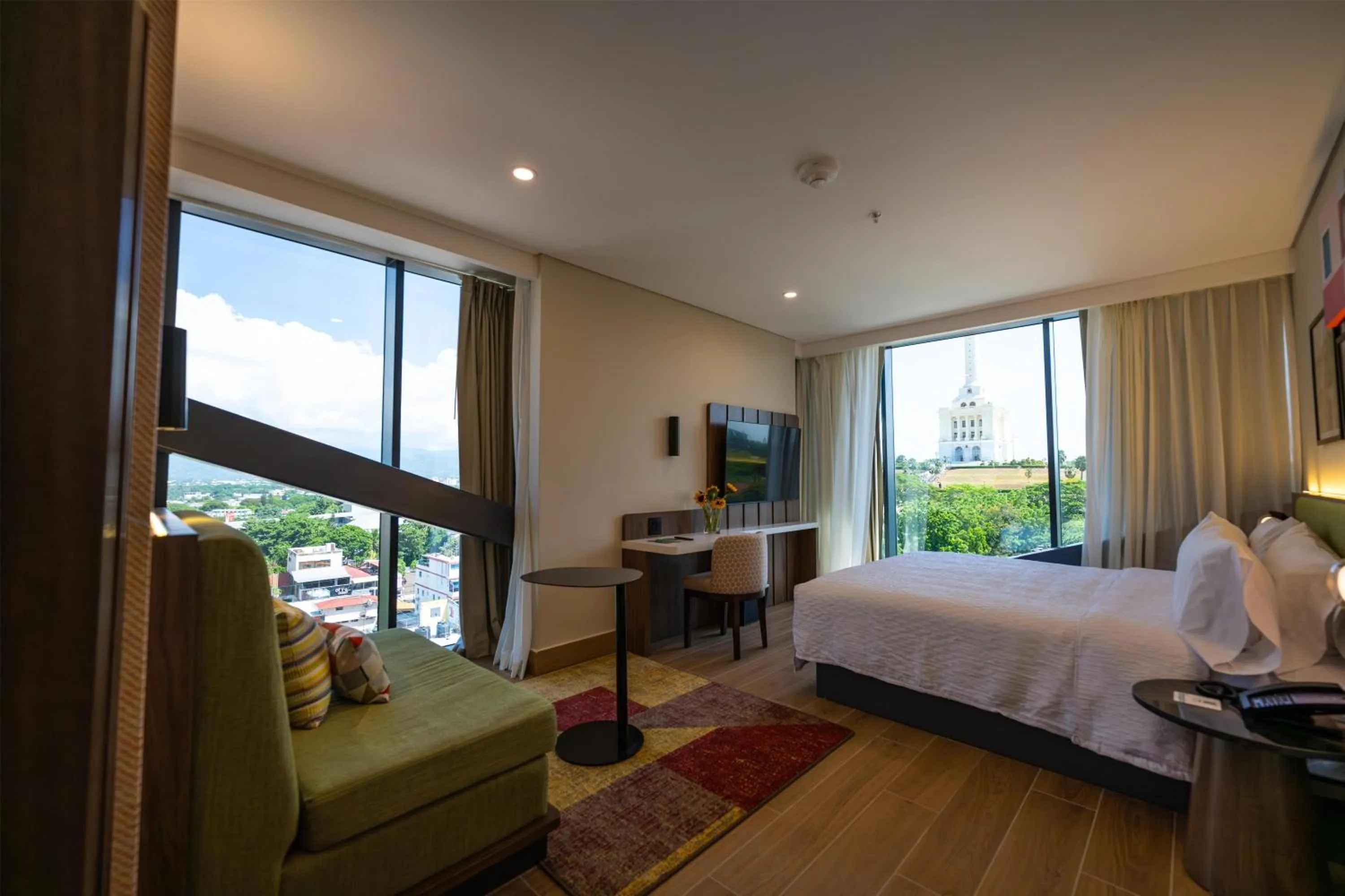 Bed in Hotel Hampton By Hilton Santiago De Los Caballeros