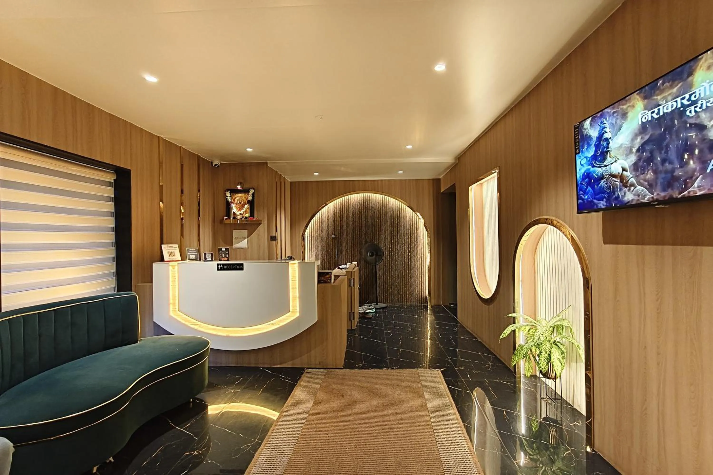 Lobby or reception in The Golden Arc