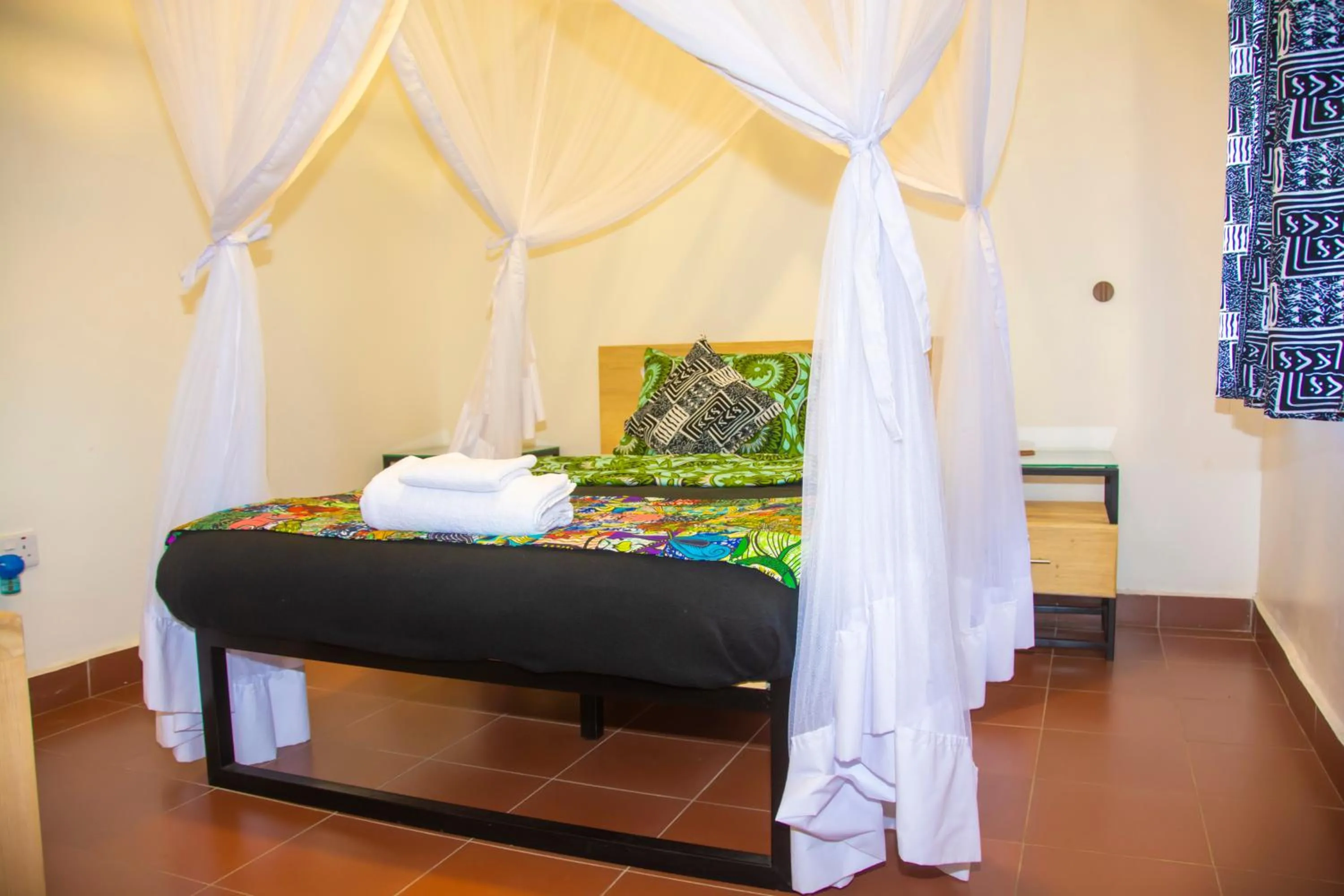 Bed in Coffee Pot Hotel