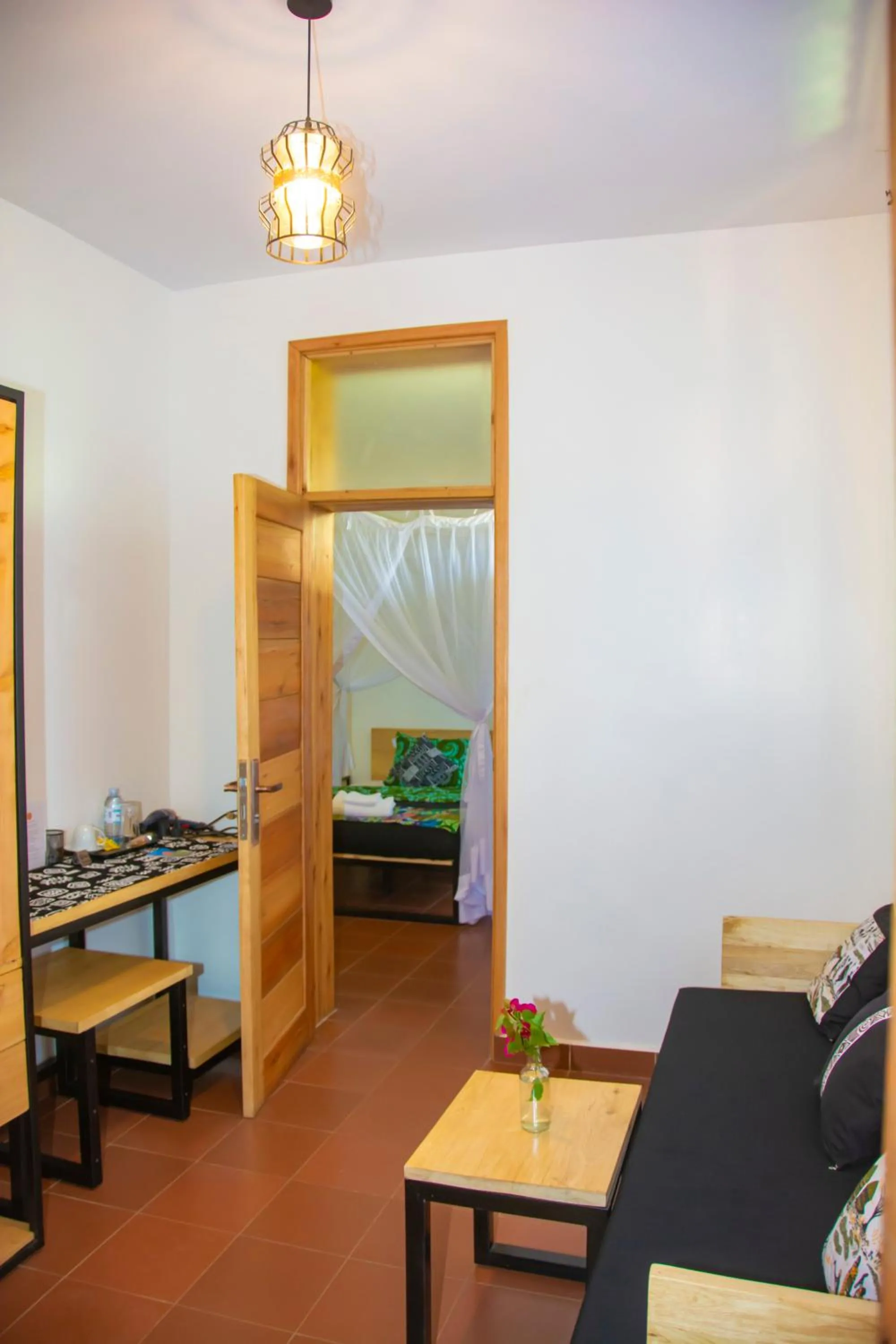 Living room in Coffee Pot Hotel