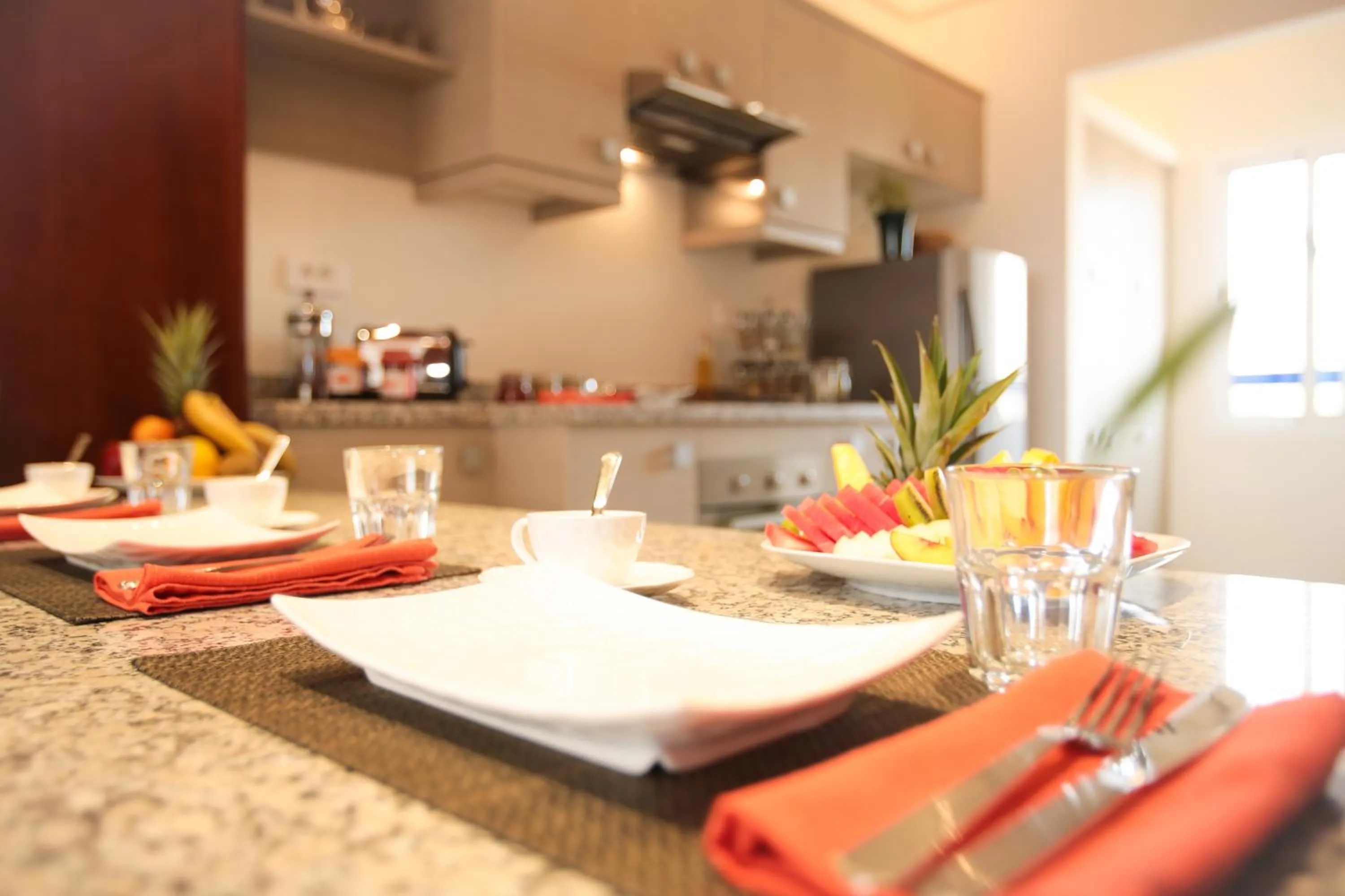 Dining area in Apparthotel Eden Beach