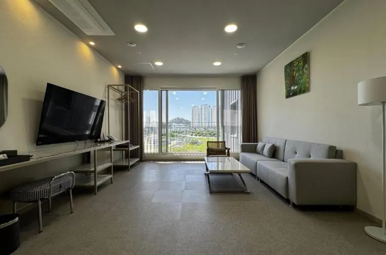 Bed in Centum Hotel Mokpo Namak branch