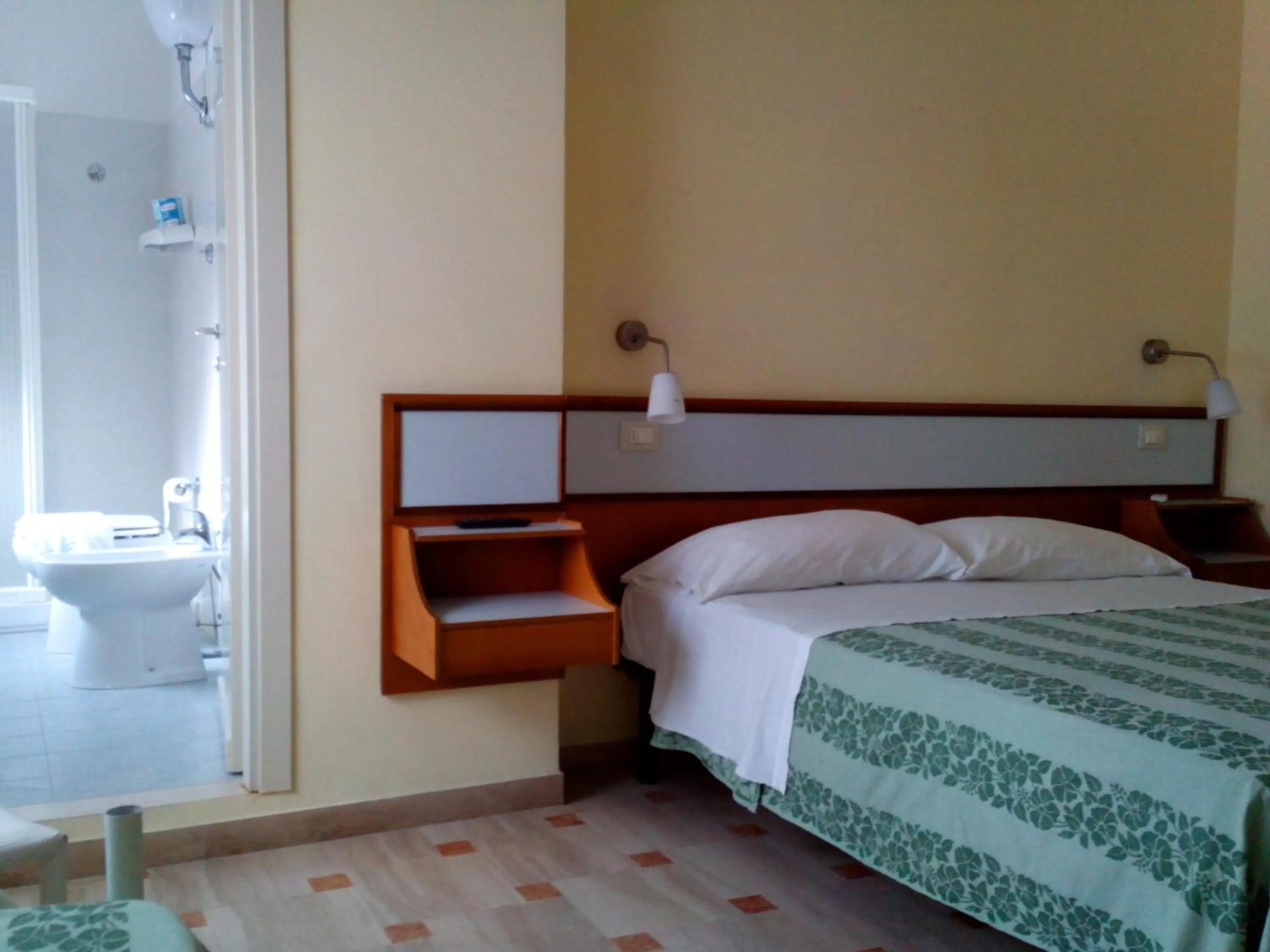 Bed in Hotel Sette Note