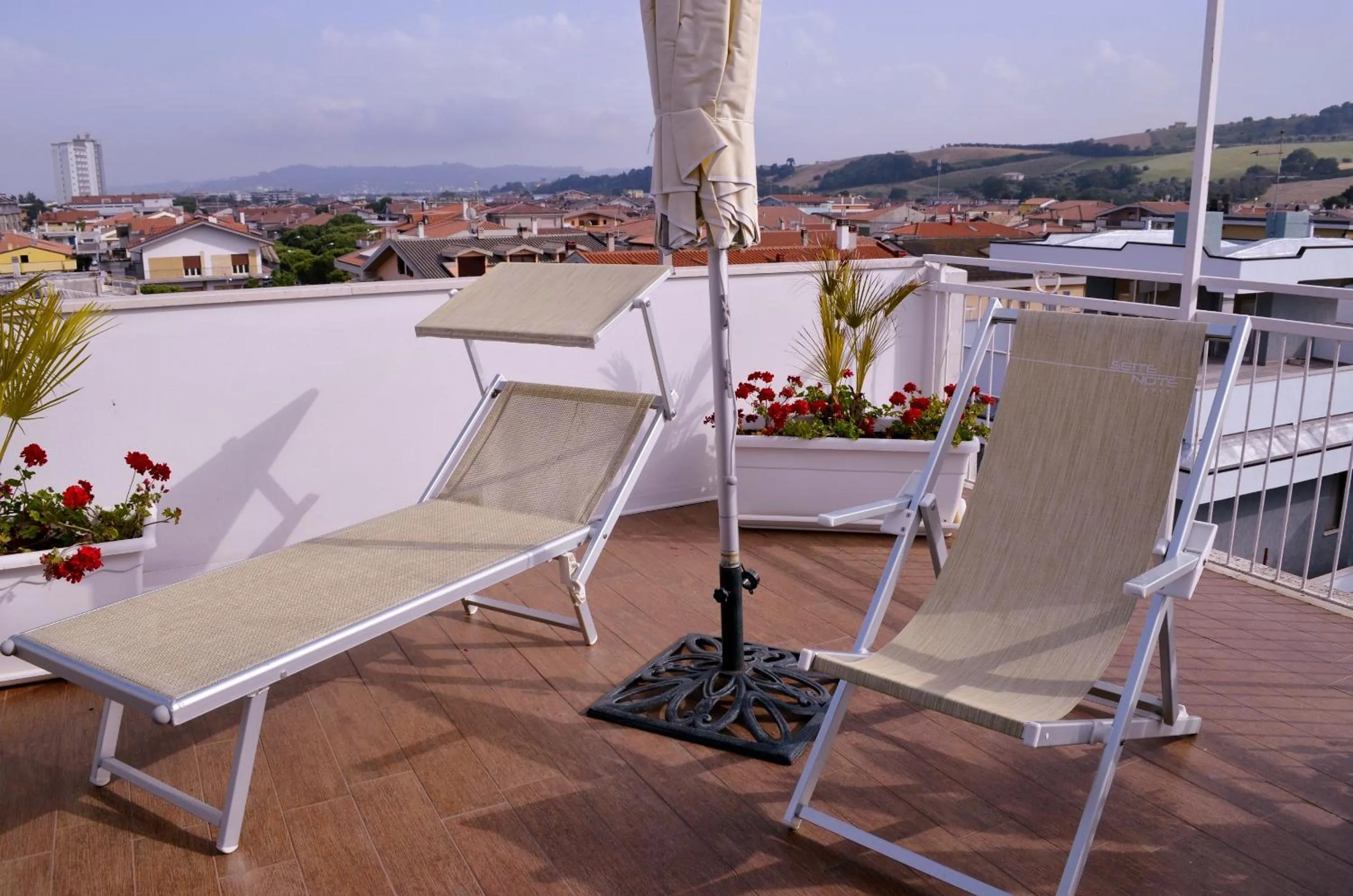 Balcony/Terrace in Hotel Sette Note