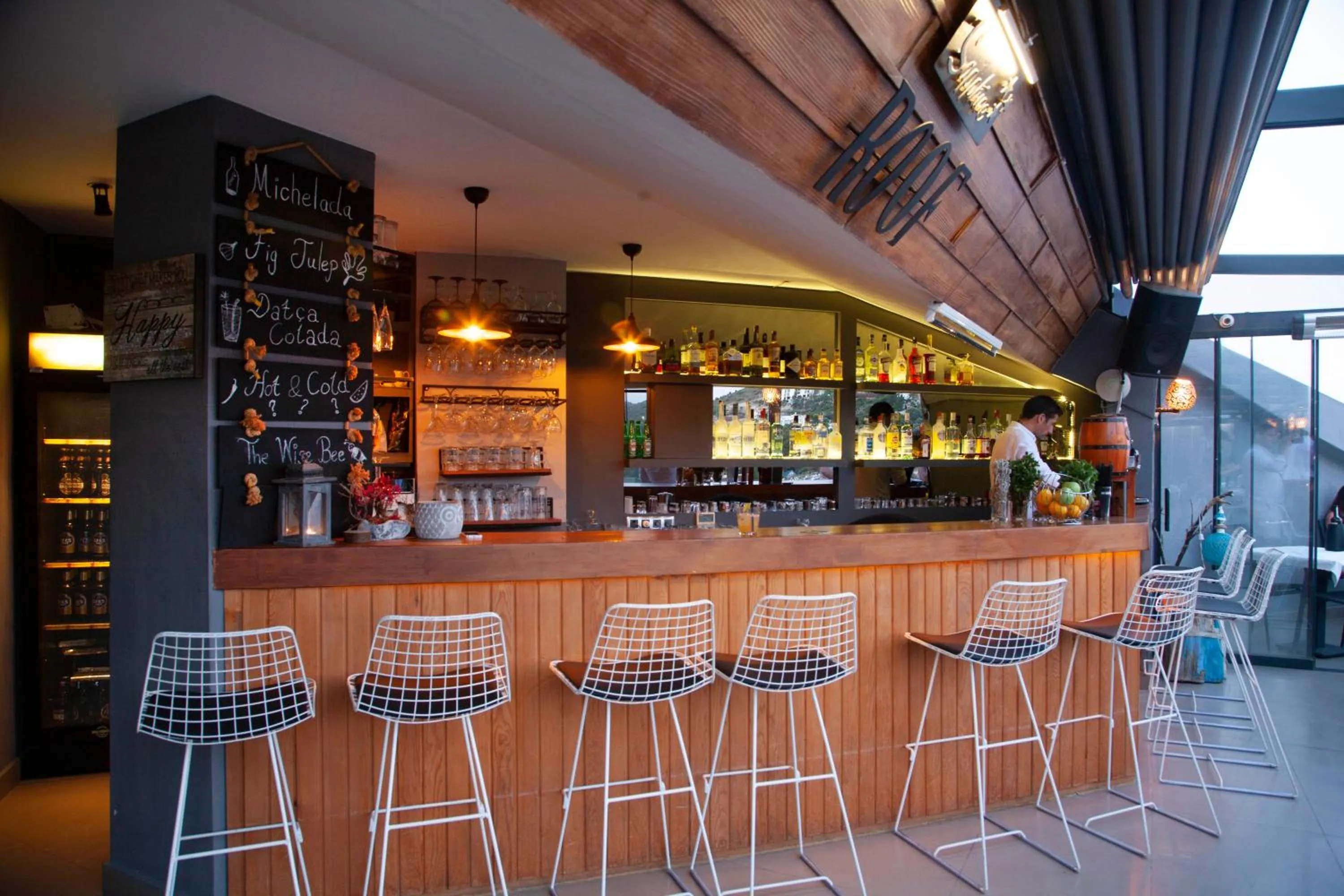 Lounge or bar in Datca Sapphire Hotel