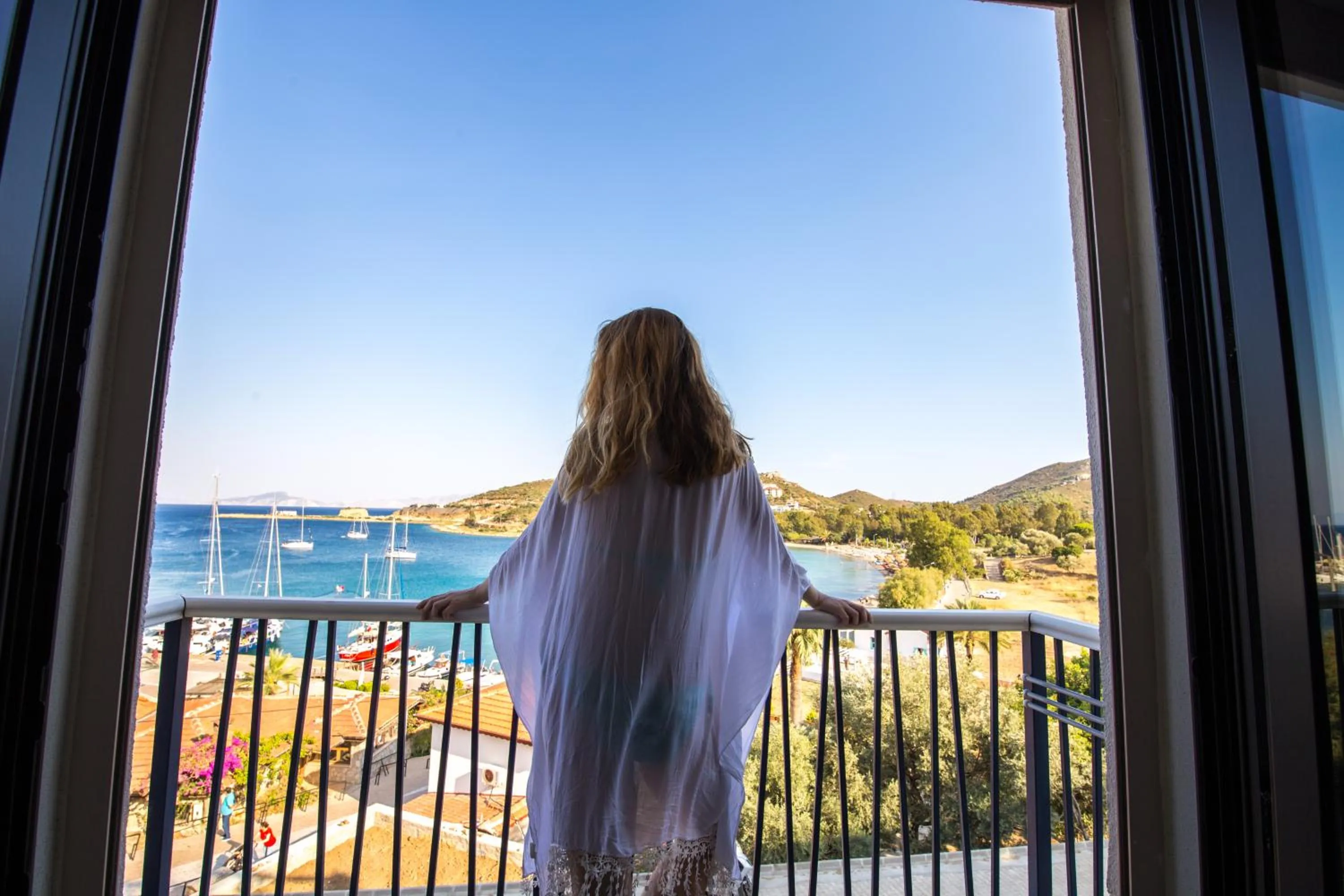 Balcony/Terrace in Datca Sapphire Hotel