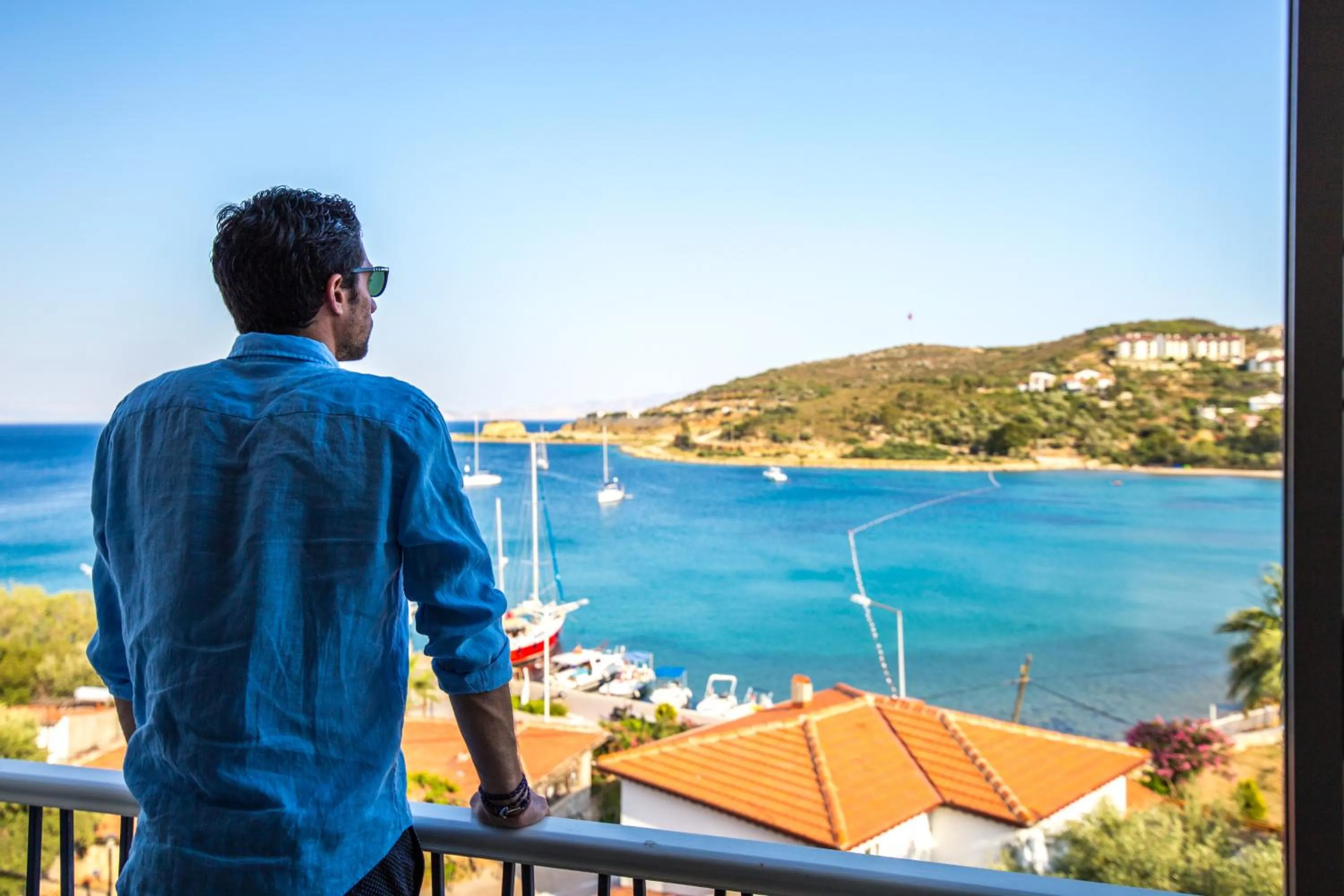 People in Datca Sapphire Hotel