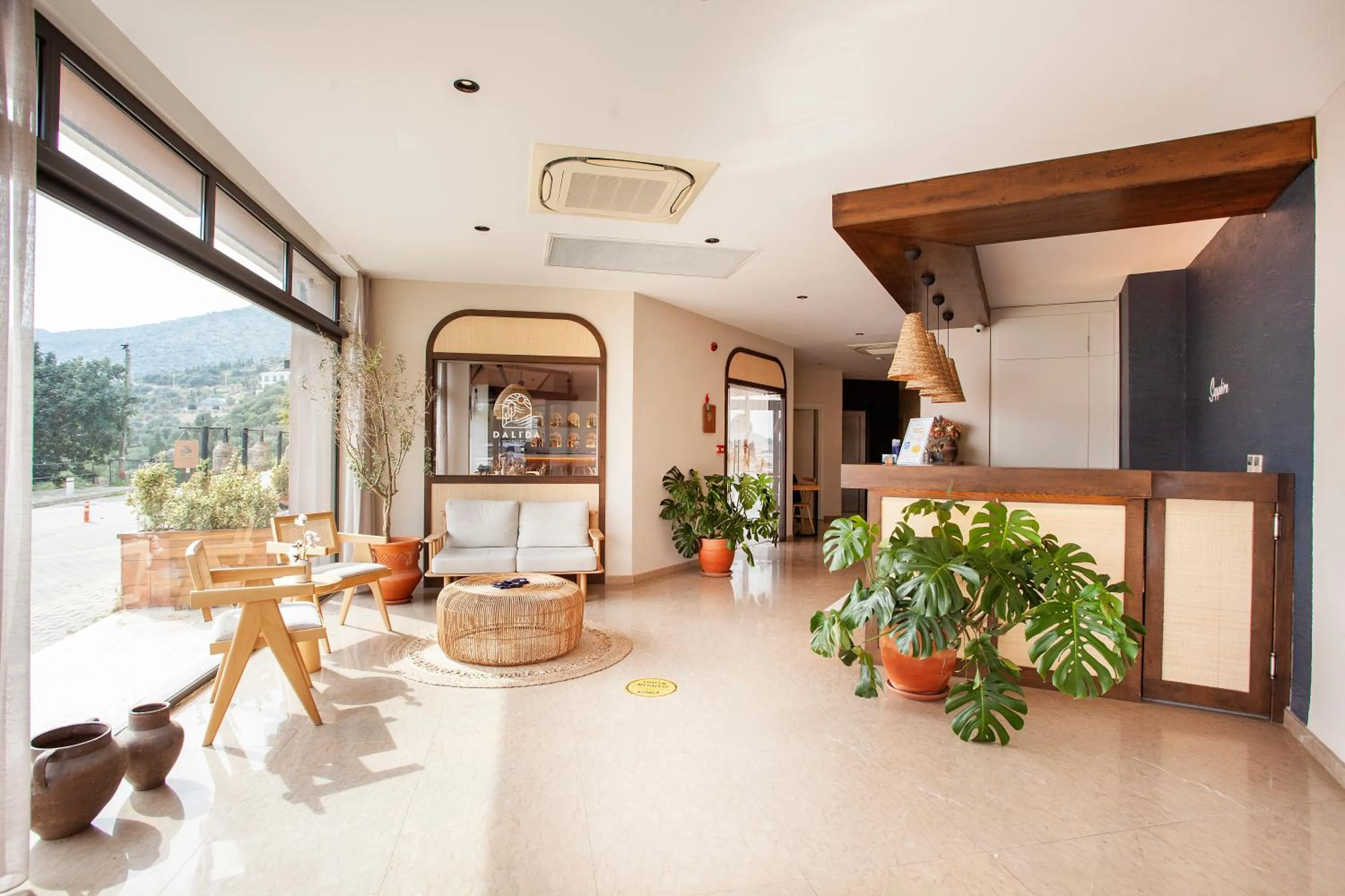 Lobby or reception in Datca Sapphire Hotel