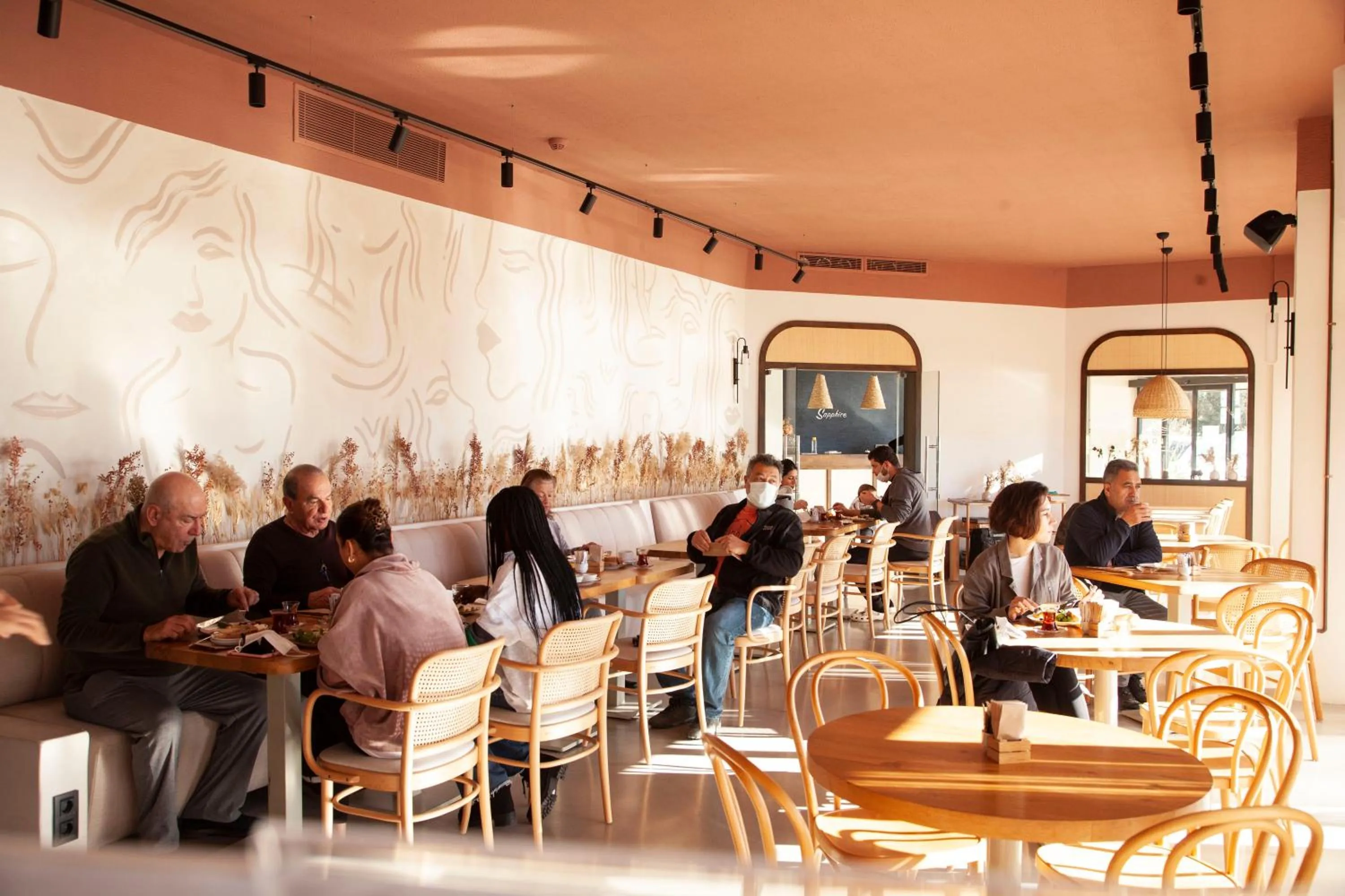 Restaurant/places to eat in Datca Sapphire Hotel