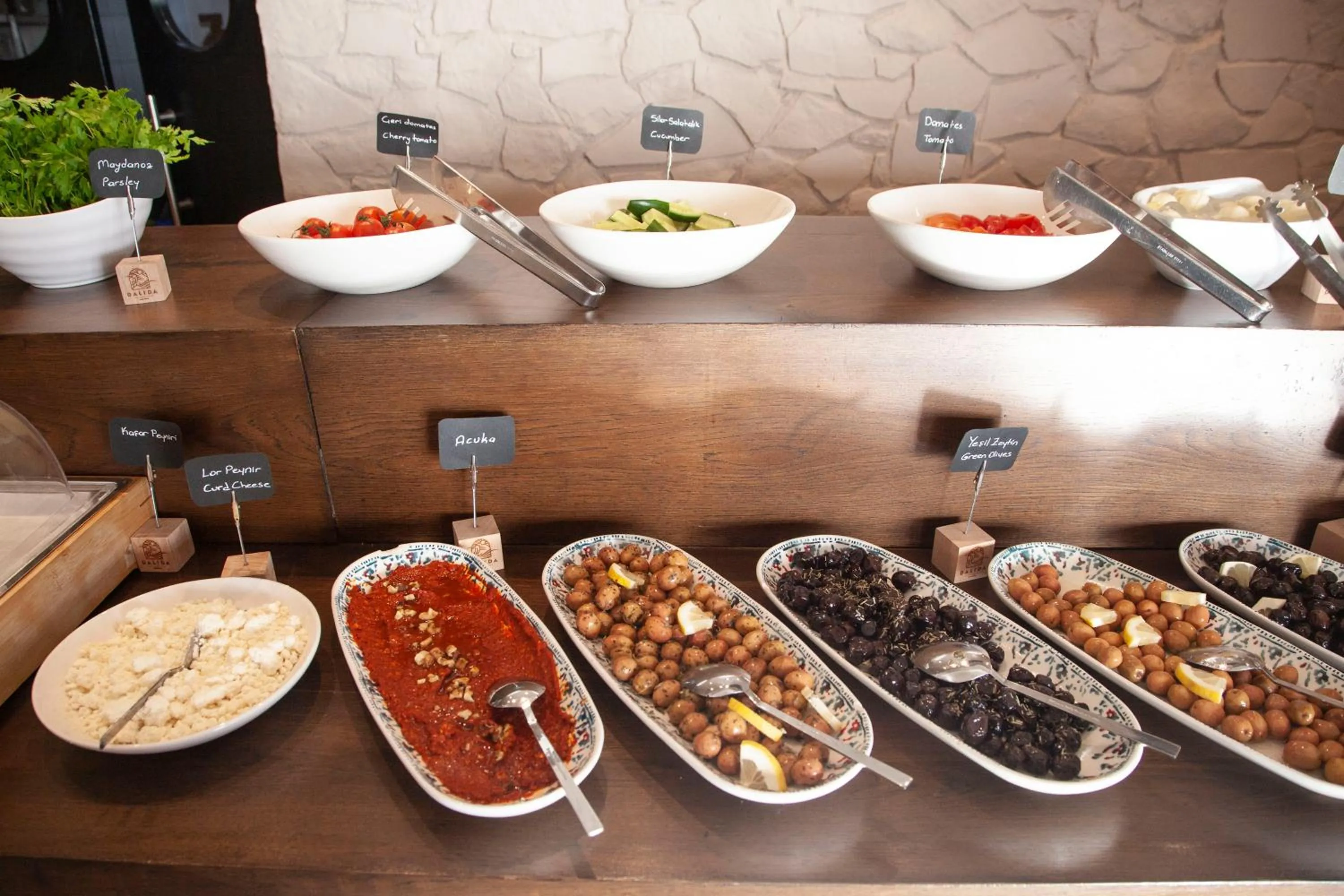 Food and drinks in Datca Sapphire Hotel