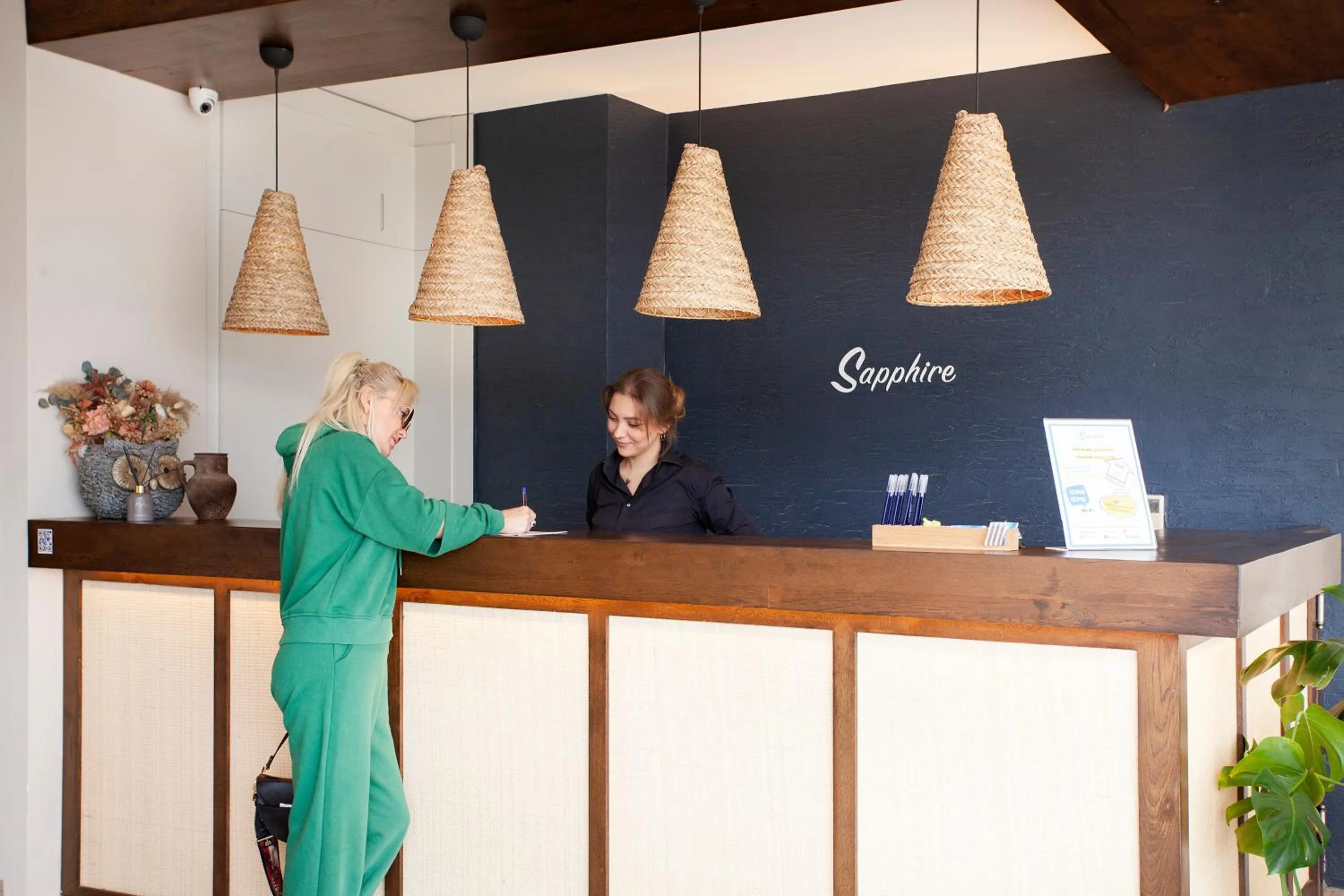 Staff in Datca Sapphire Hotel