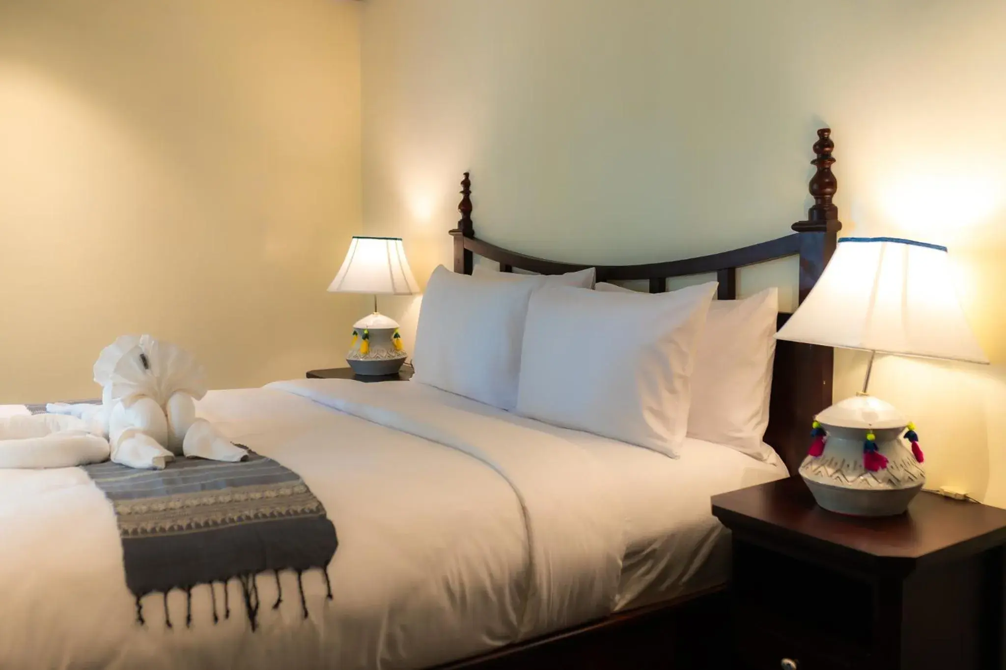 Bed in Sengphachanh Heritage Boutique Bed in Sengphachanh Heritage Boutique