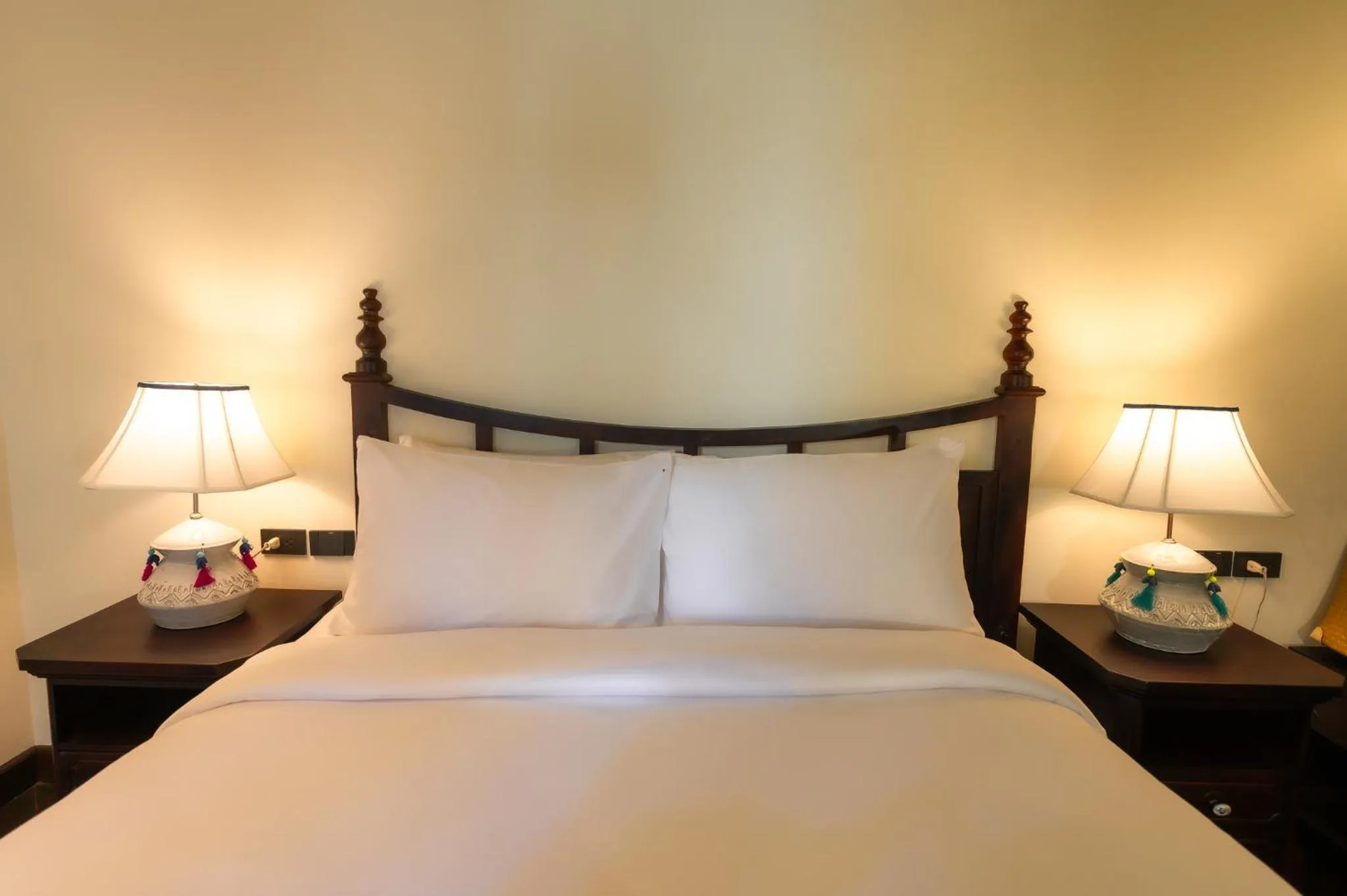 Bed in Sengphachanh Heritage Boutique