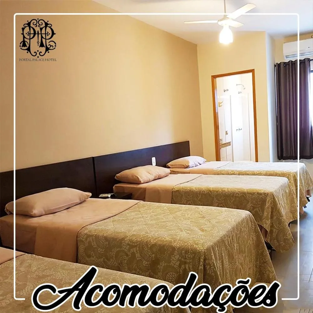 Photo of the whole room, Bed in Portal Palace Hotel