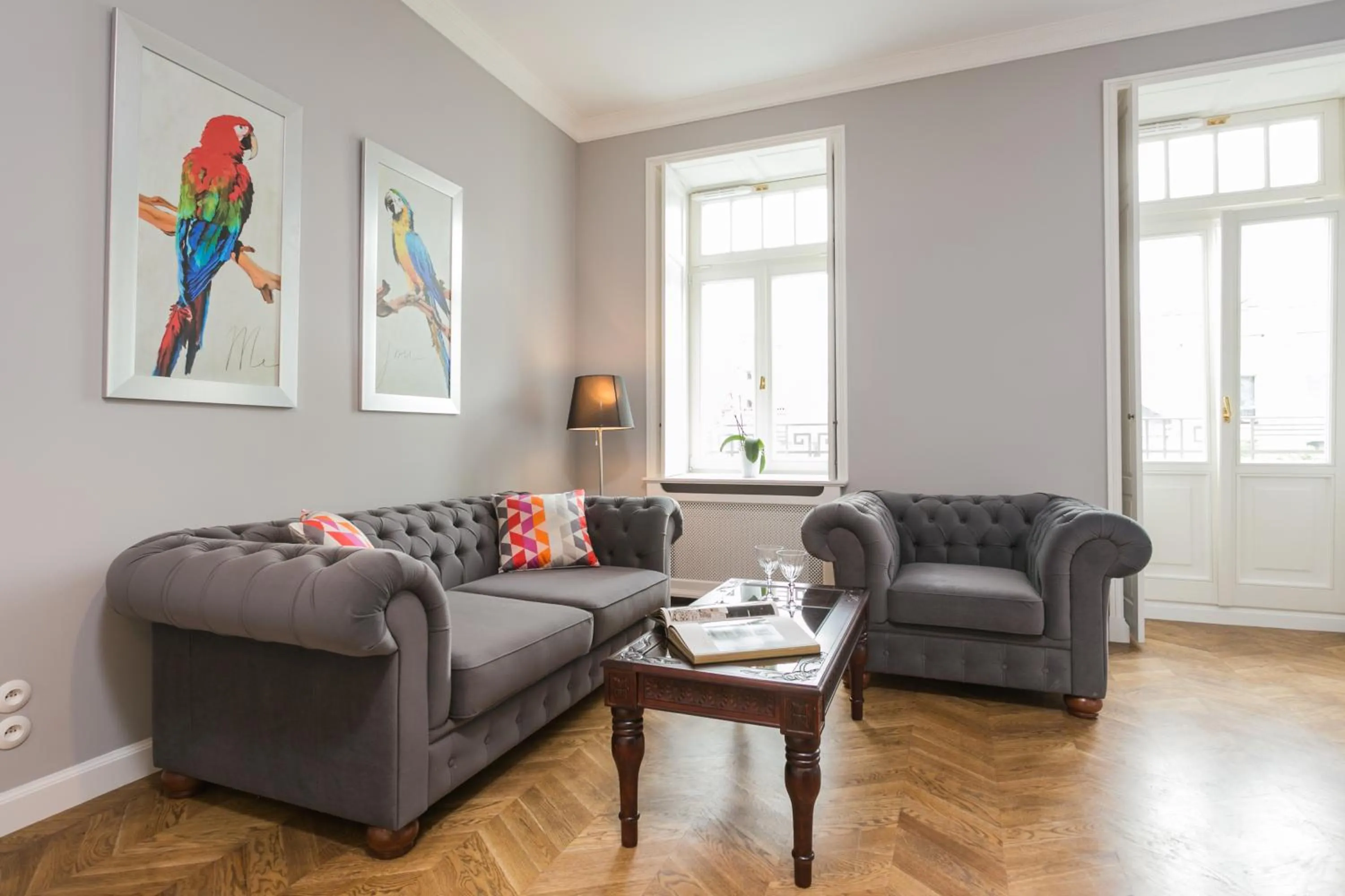 Day in Warsaw Concept