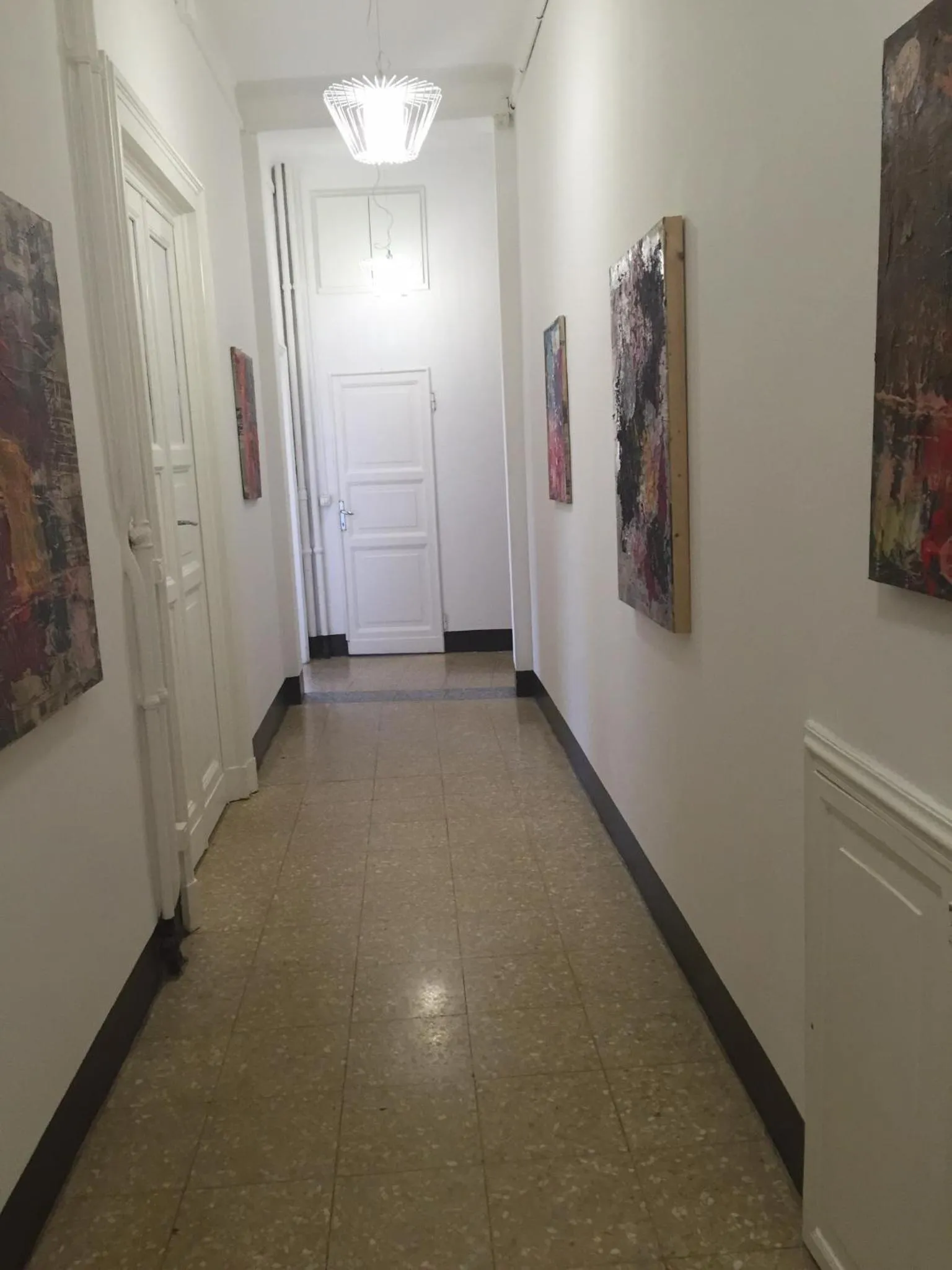 Decorative detail in B & B 21 Bologna
