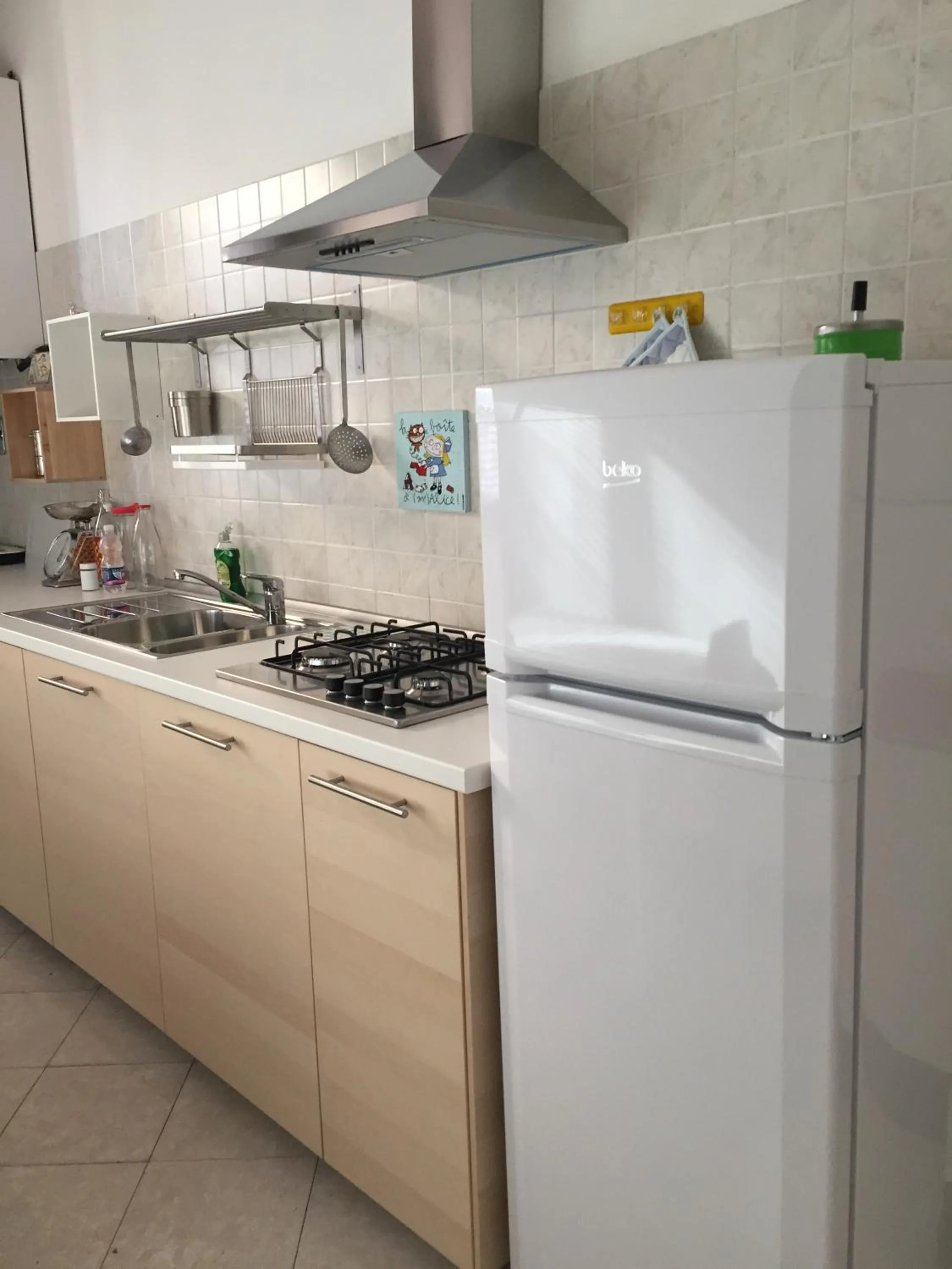 Kitchen or kitchenette in B & B 21 Bologna