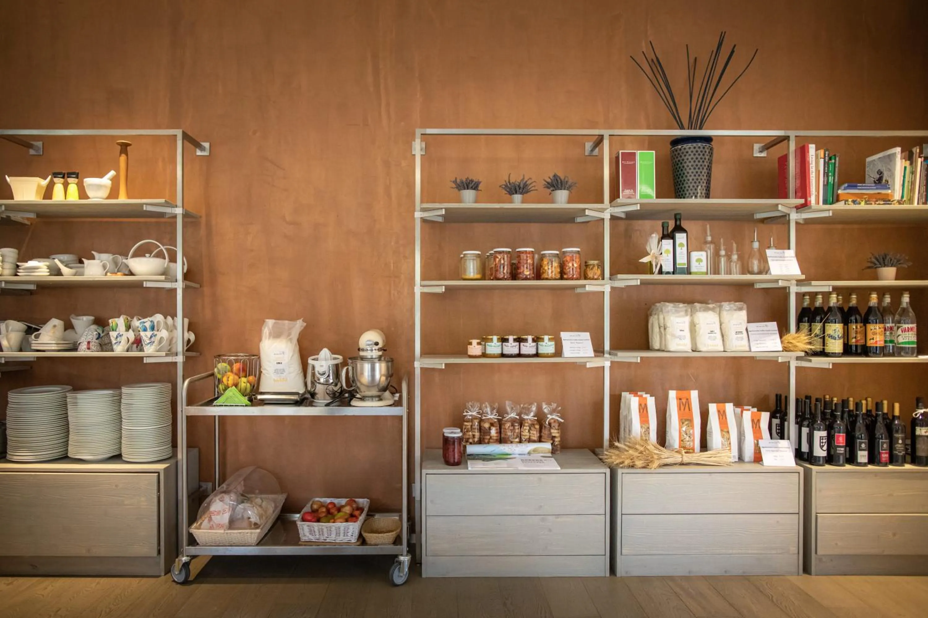 Kitchen or kitchenette in Agriturismo Colle Casini Cortesi