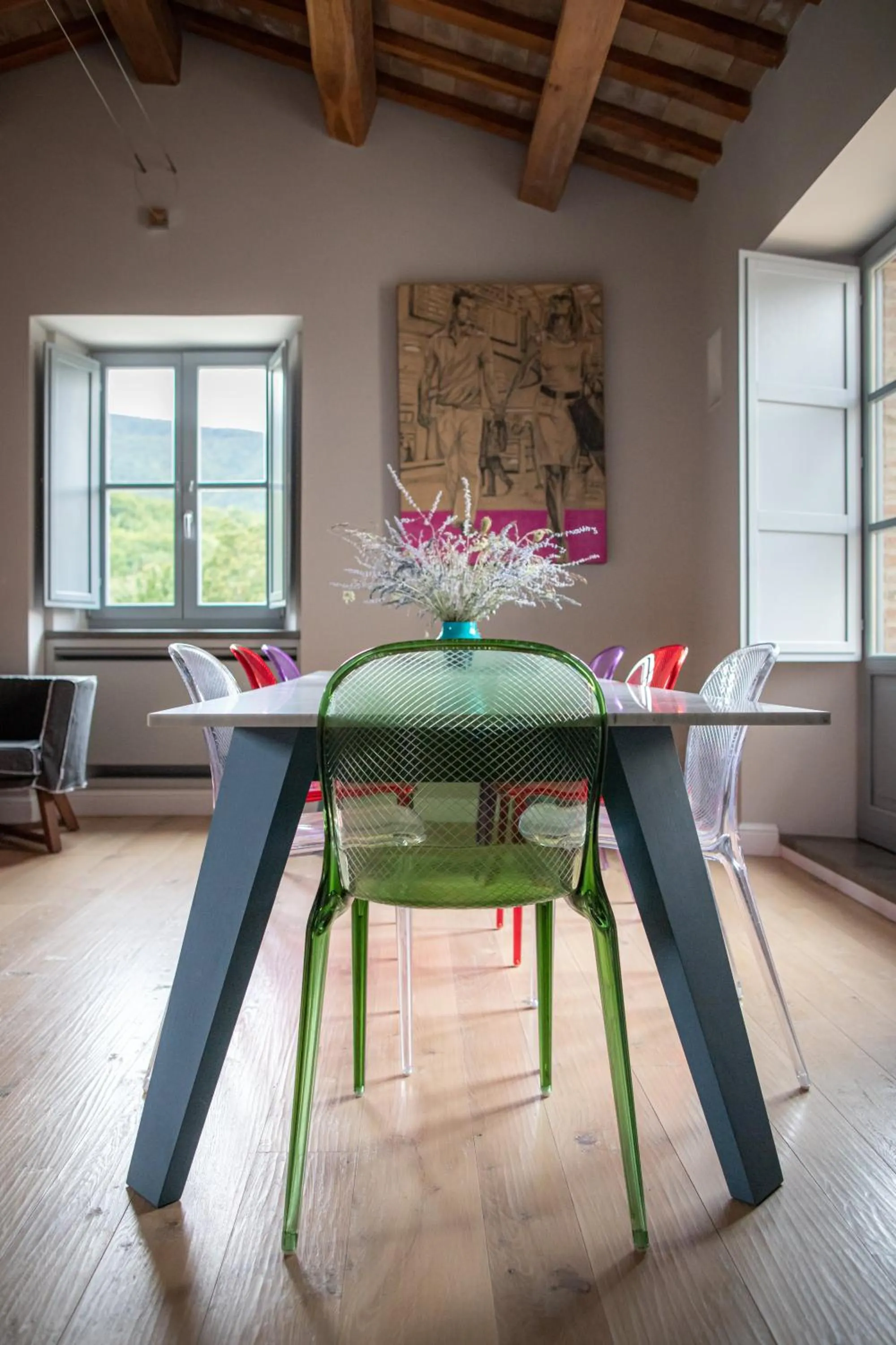 Living room in Agriturismo Colle Casini Cortesi