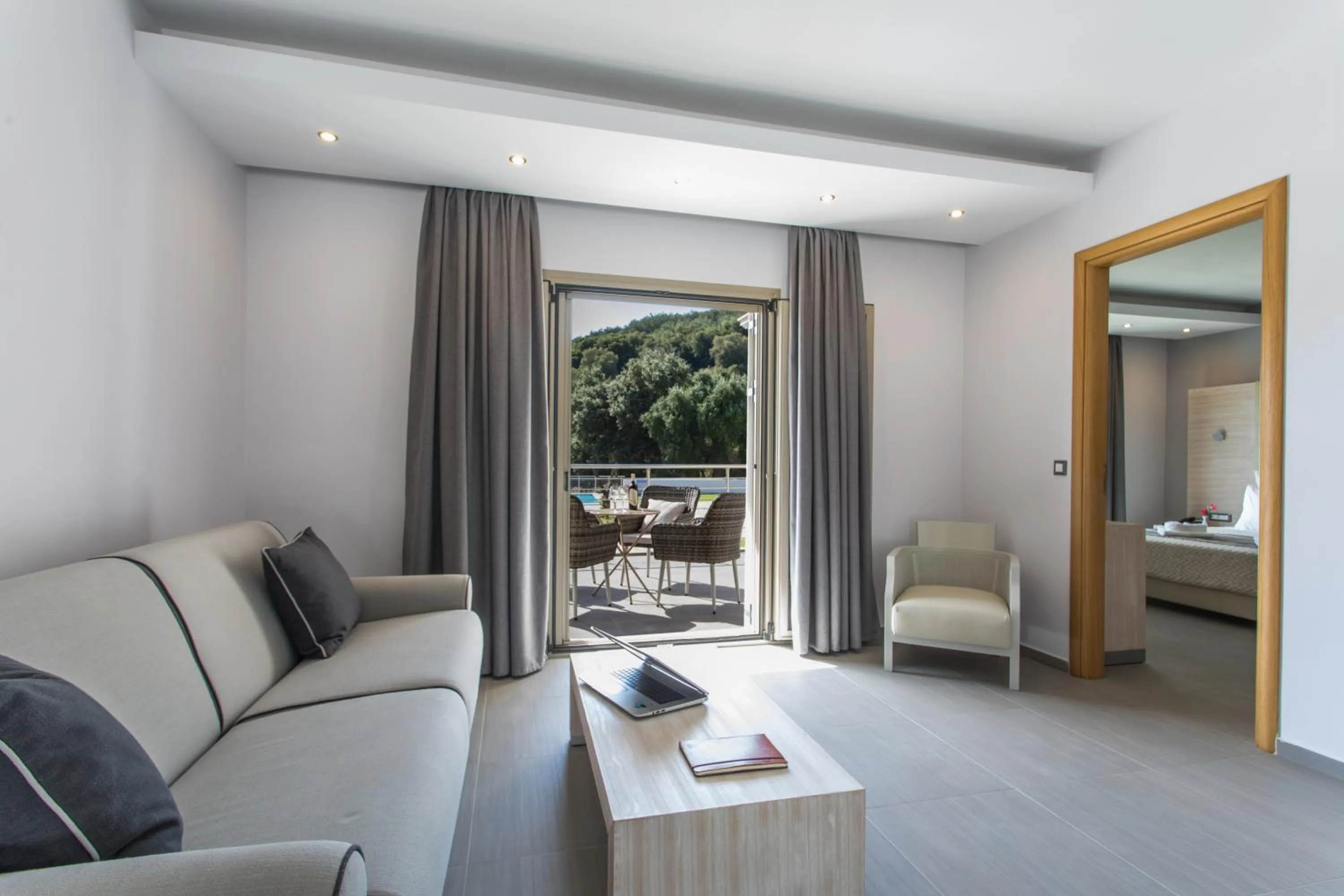 Living room in Aqua Oliva Resort Syvota