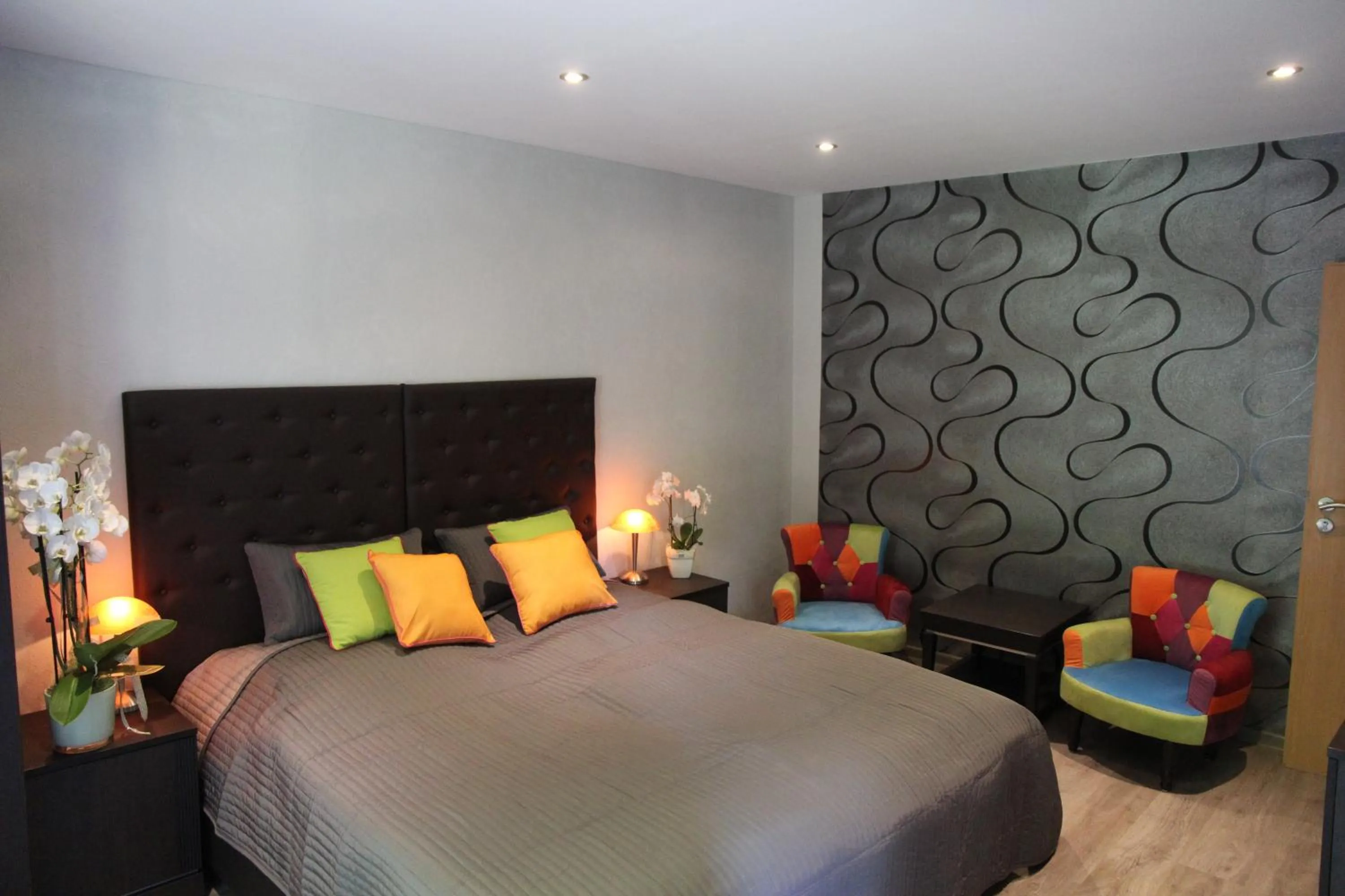 Bed in Nella Parkhotel