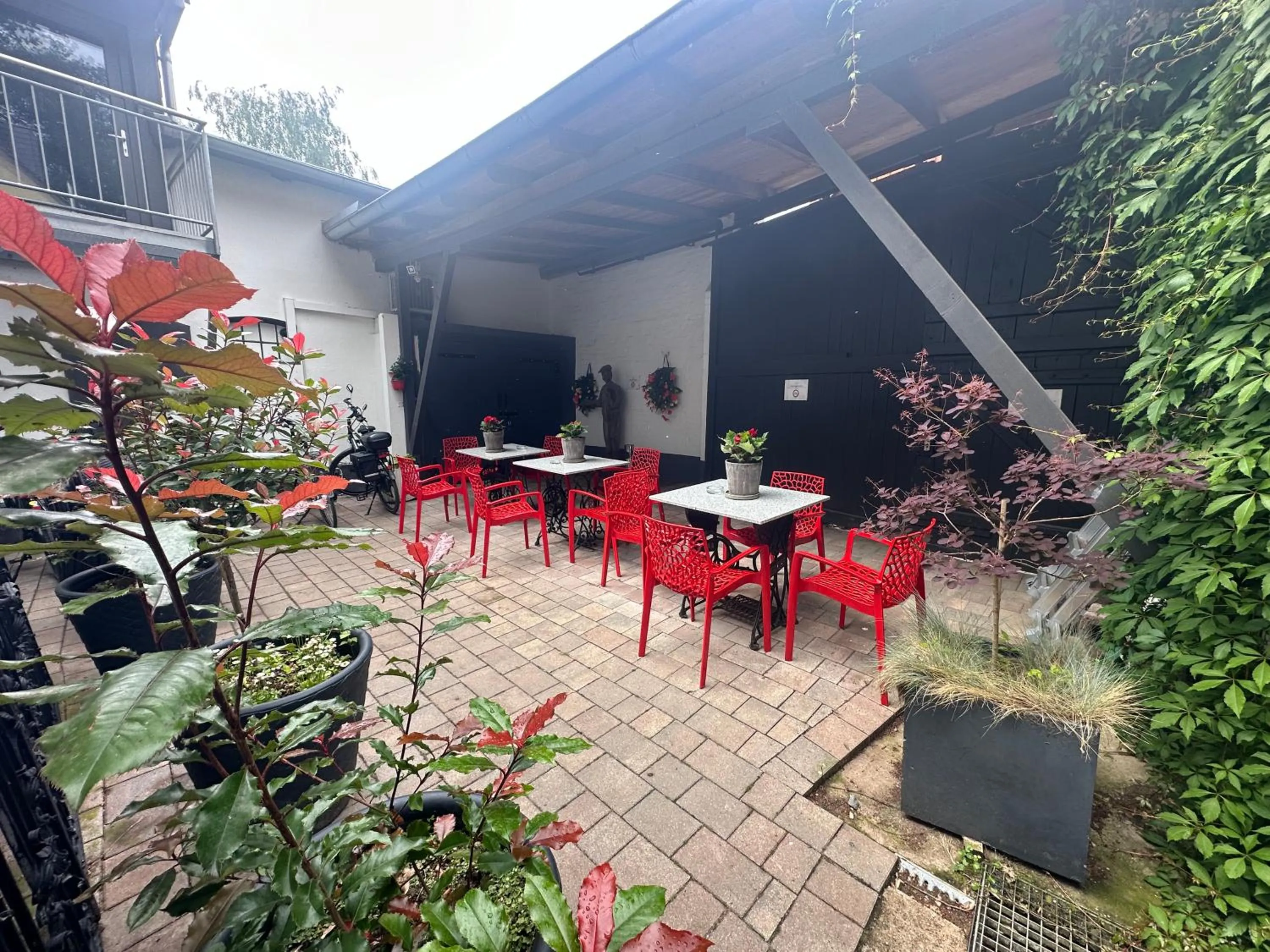 Patio in Nella Parkhotel