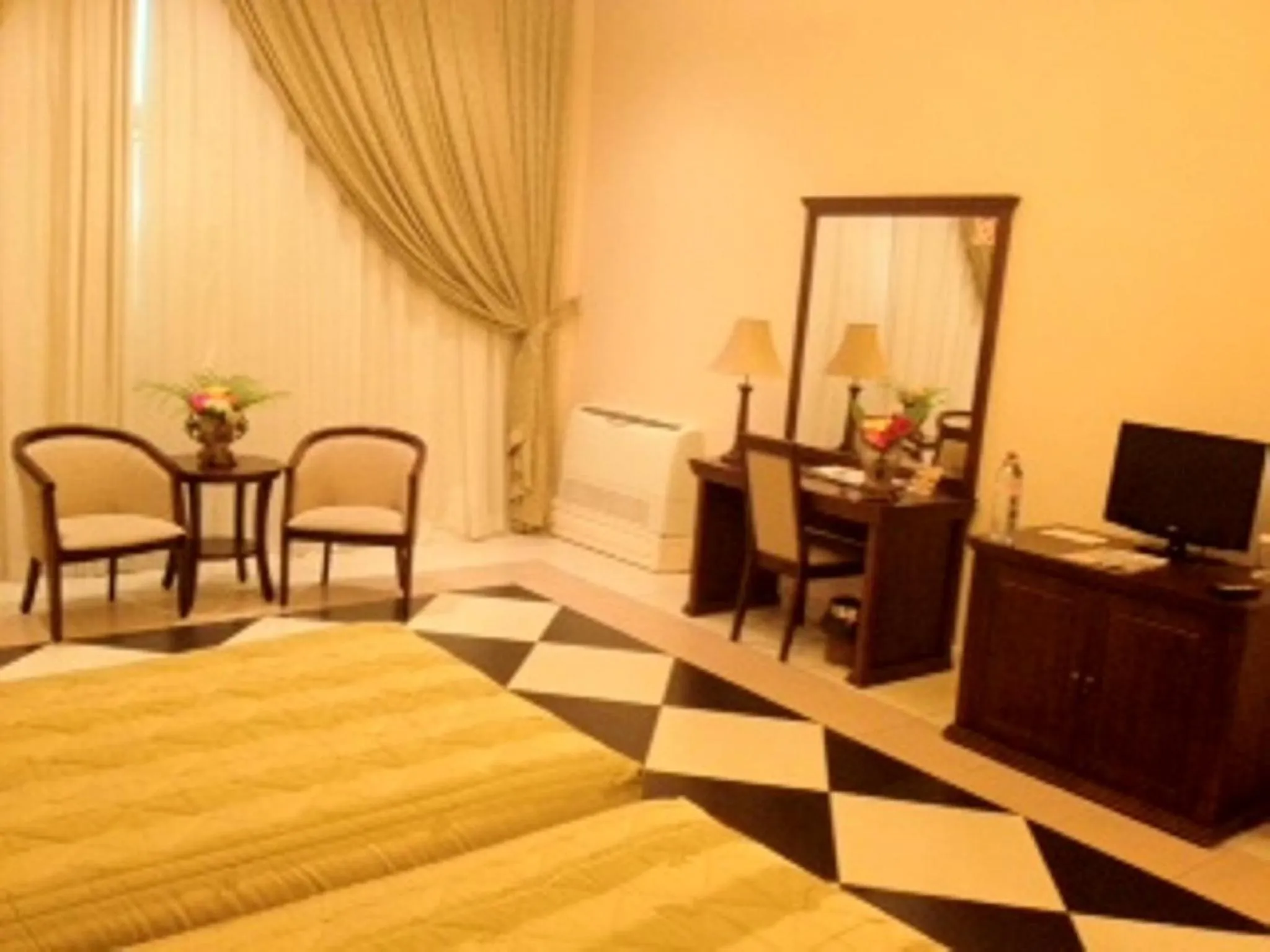 TV and multimedia, Bed in Atlantic Palace Hotel