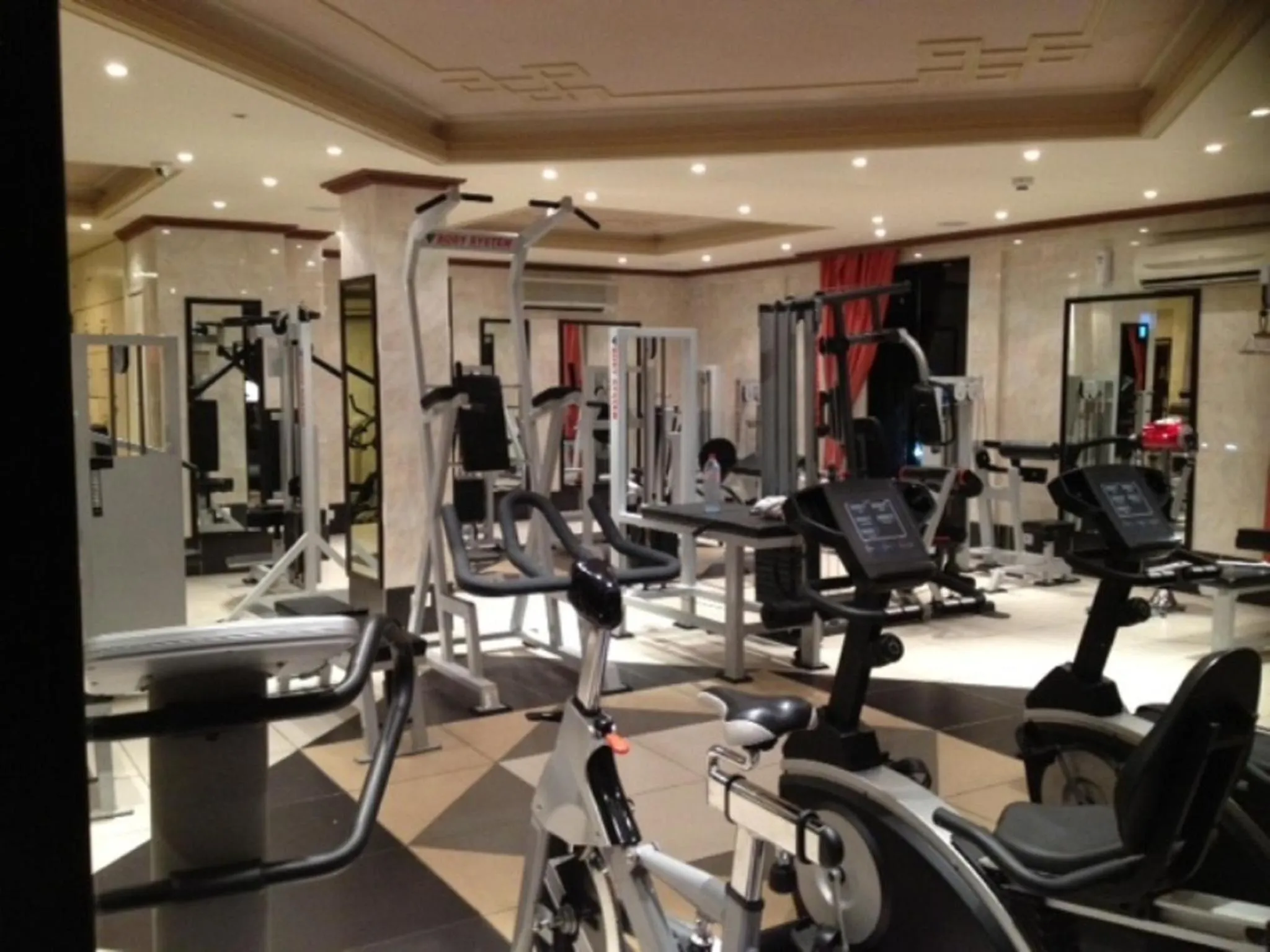 Fitness centre/facilities in Atlantic Palace Hotel