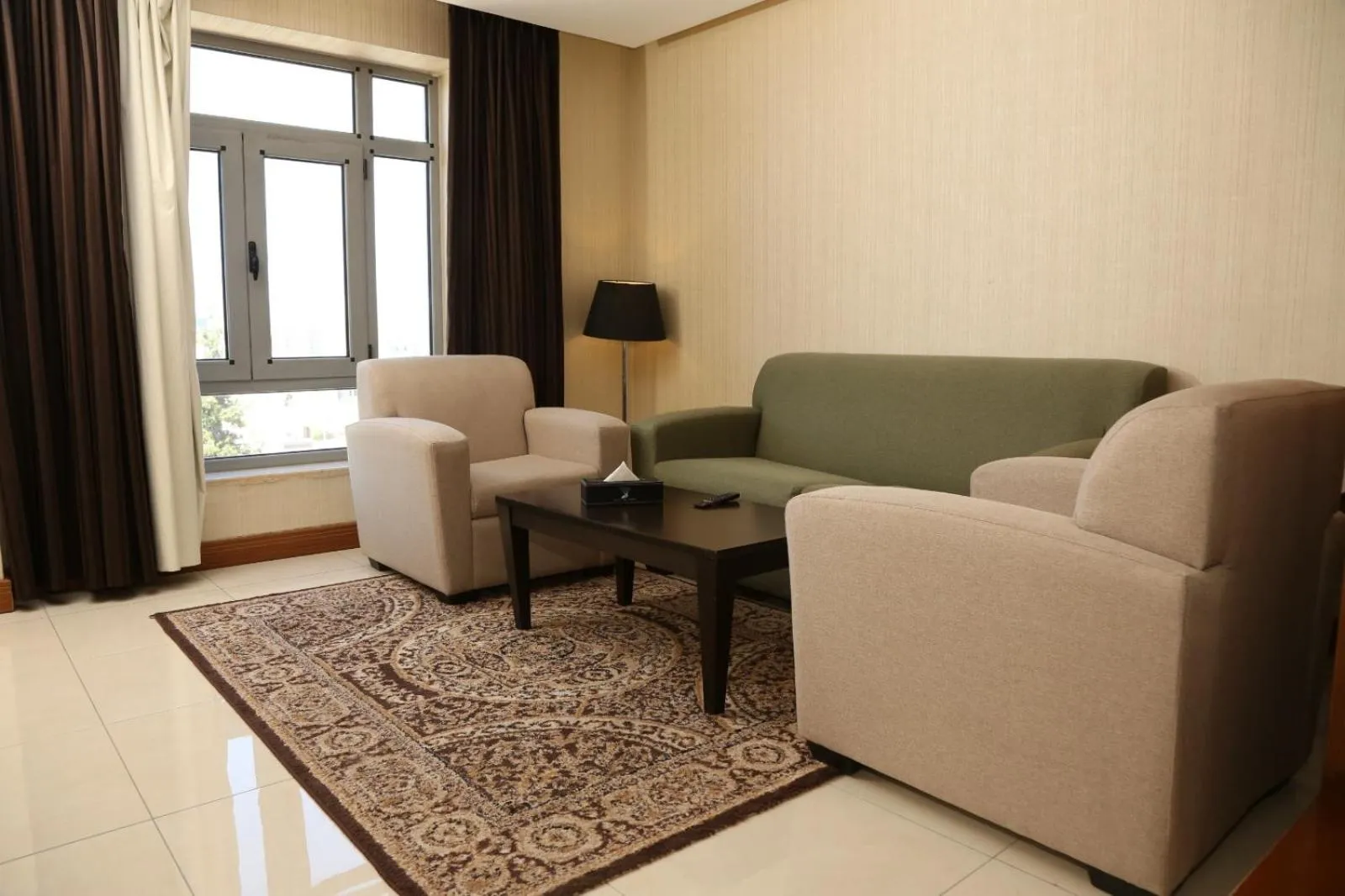 Seating area in Olive Tree Amman