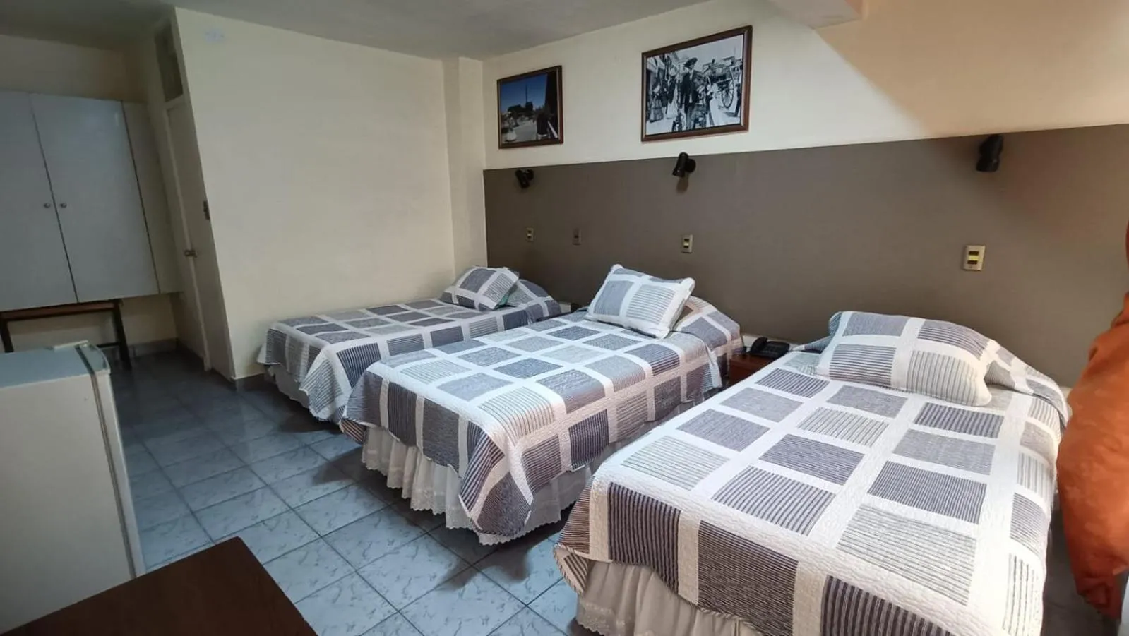 Bed in Hotel las Dunas