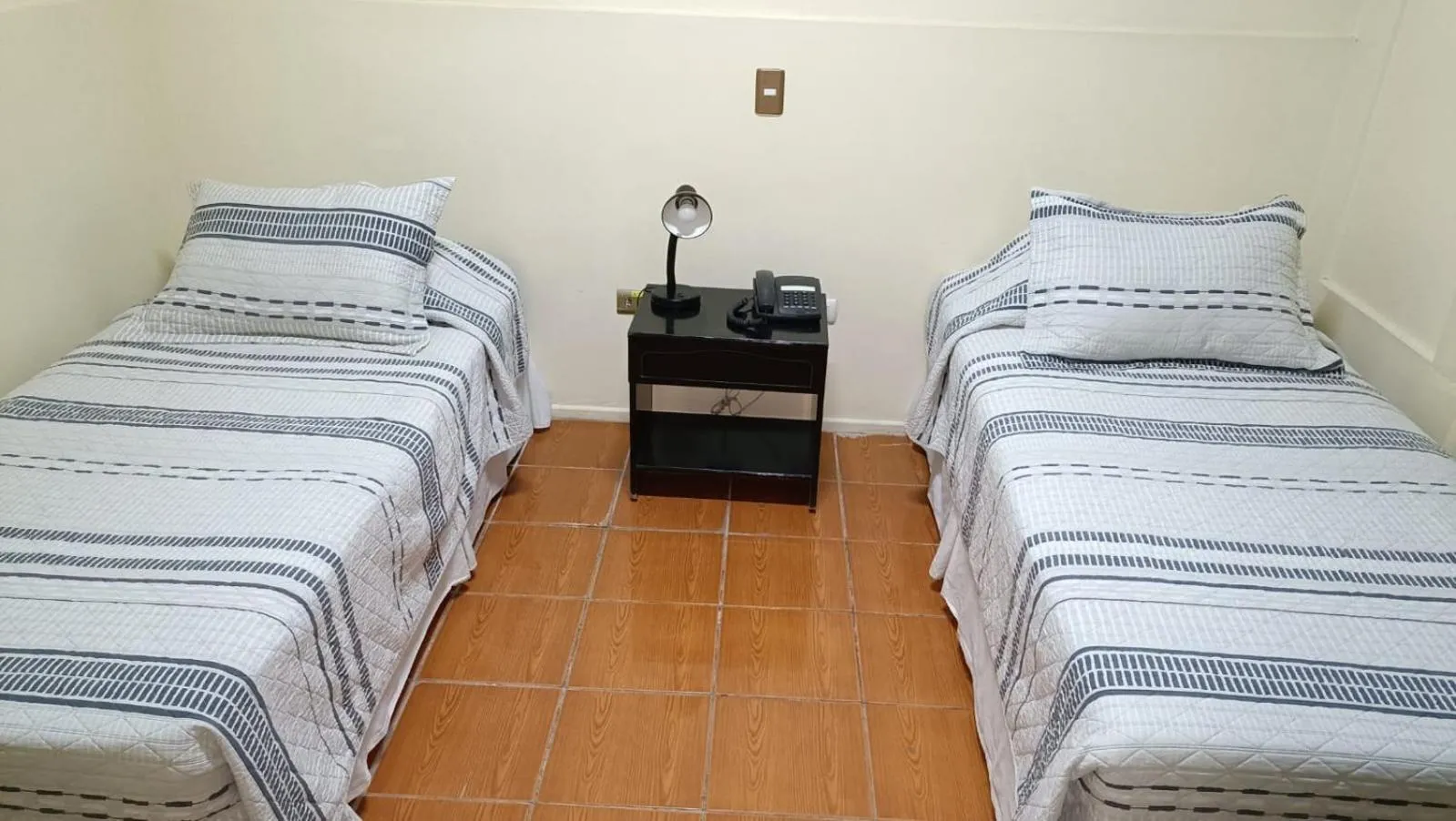 Bed in Hotel las Dunas