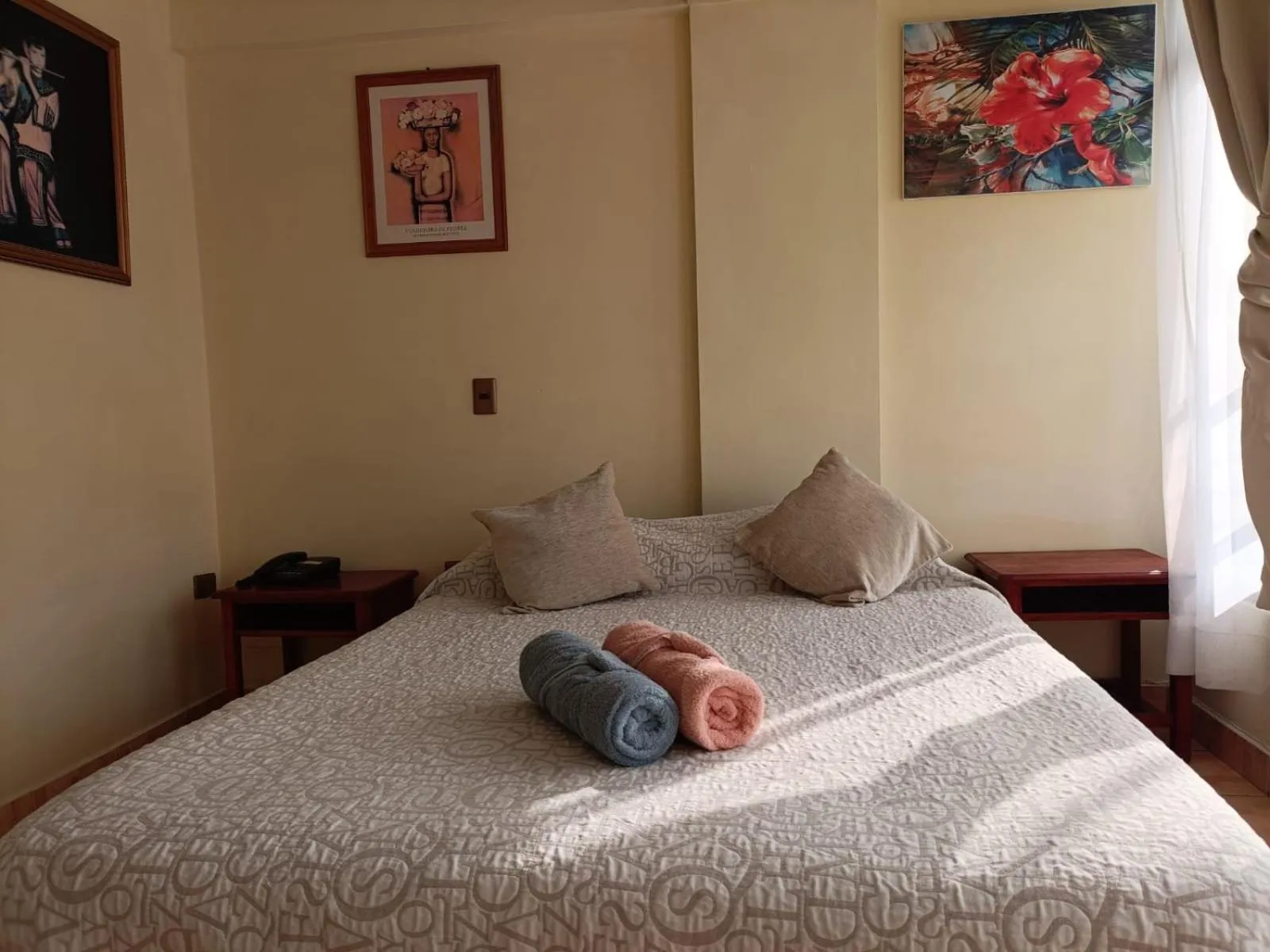 Bedroom, Bed in Hotel las Dunas