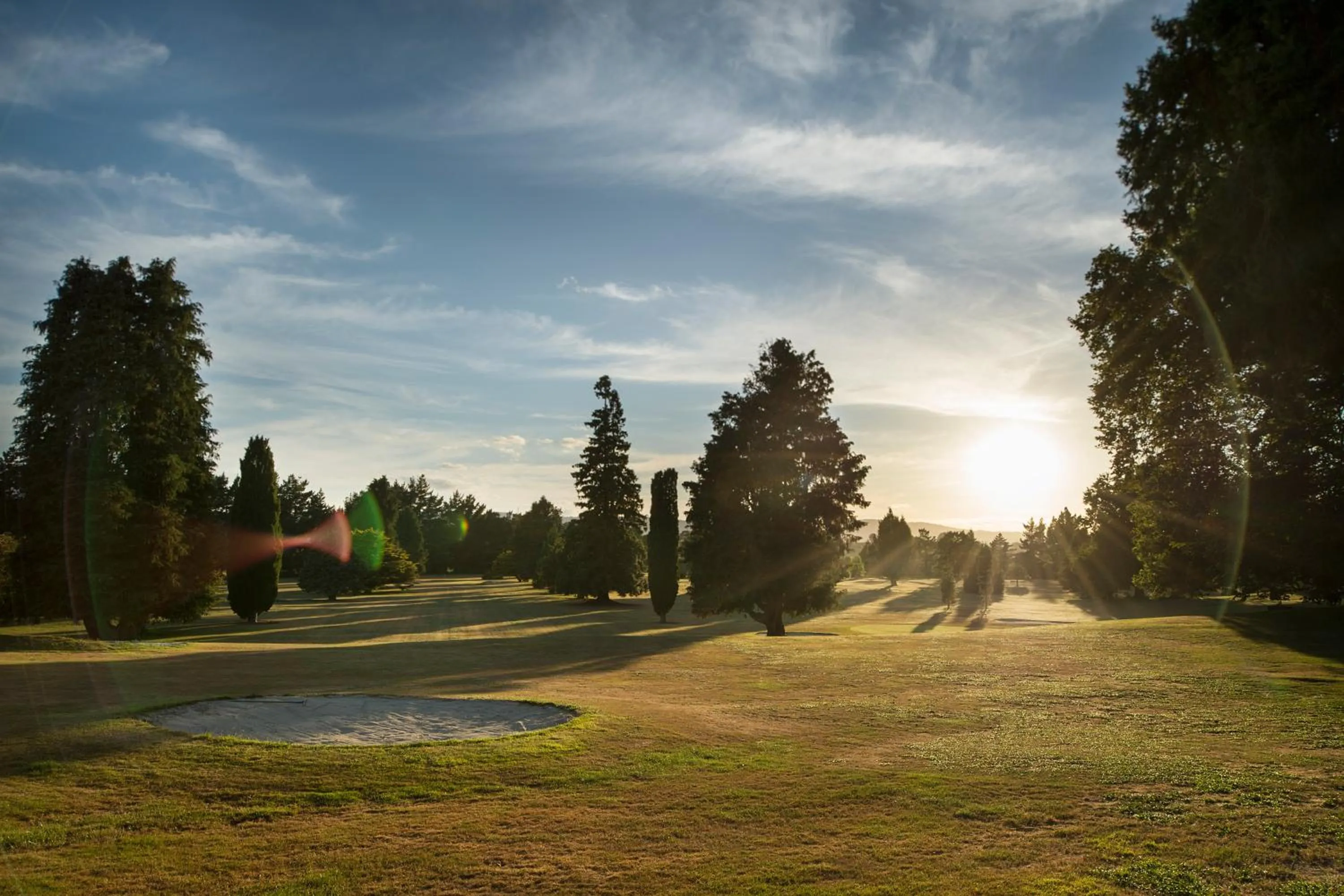 Golfcourse in Okoroire Hot Springs Hotel