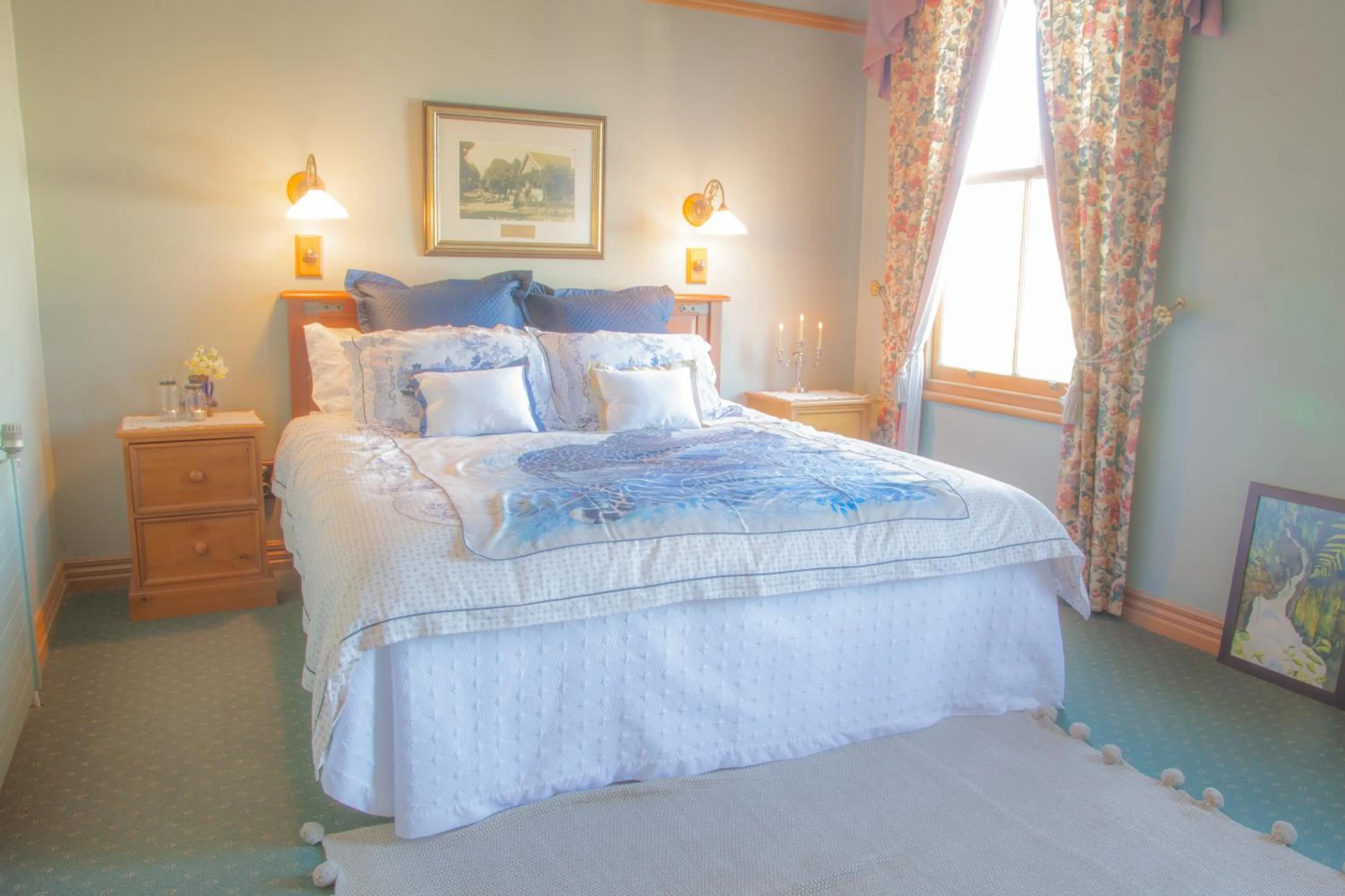 Photo of the whole room, Bed in Okoroire Hot Springs Hotel