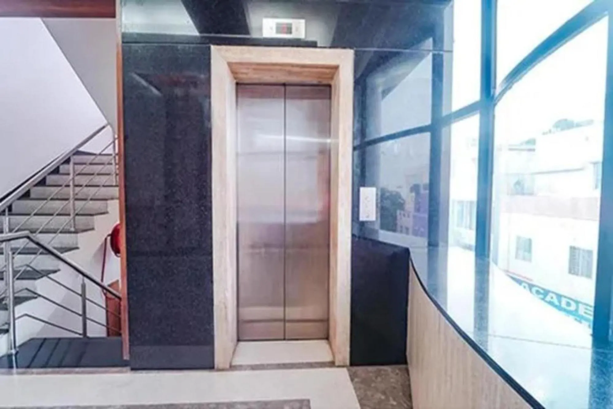 elevator in FabHotel Grand Gunas