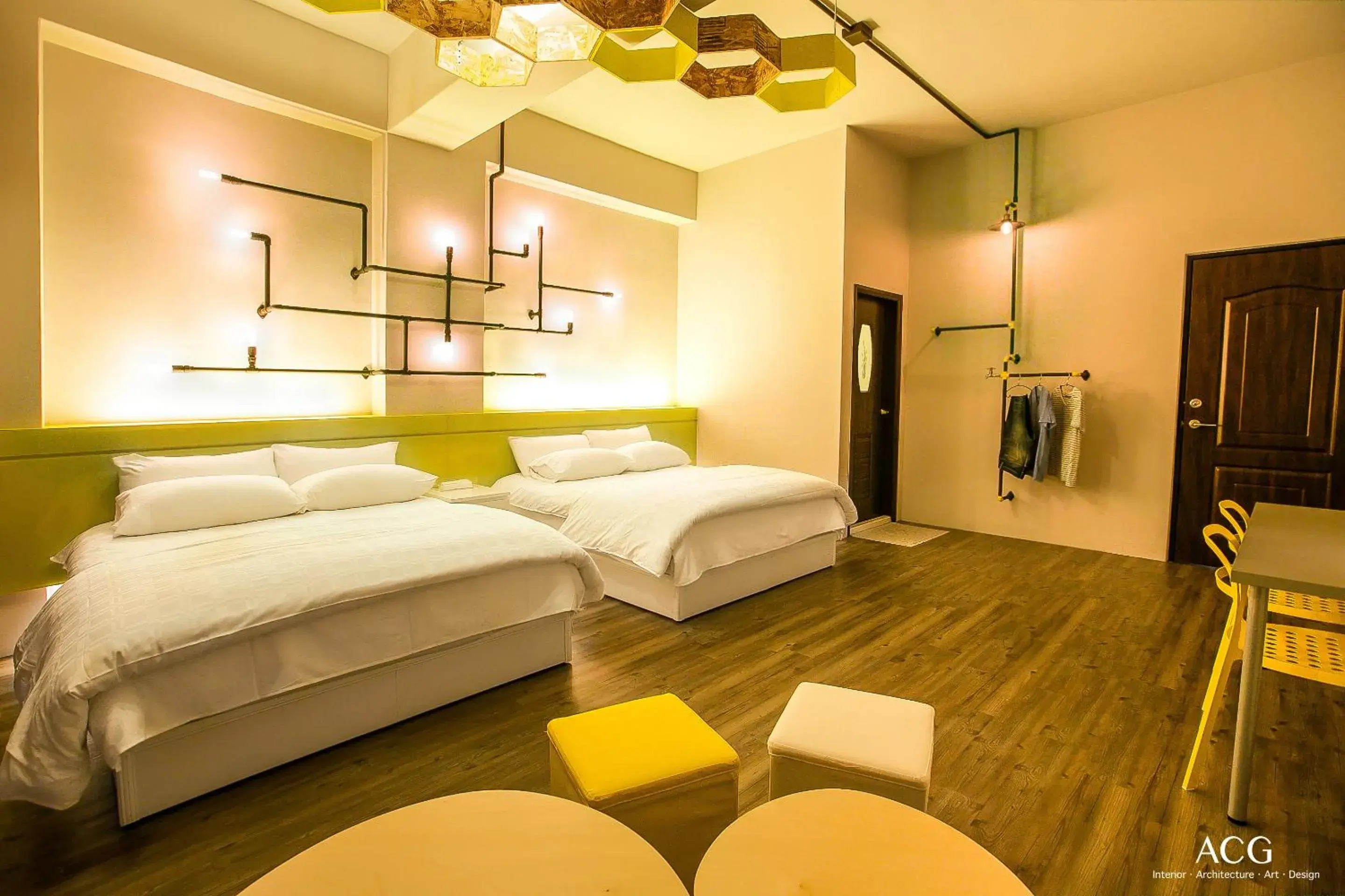 Bed in Art Zone Bed in Art Zone