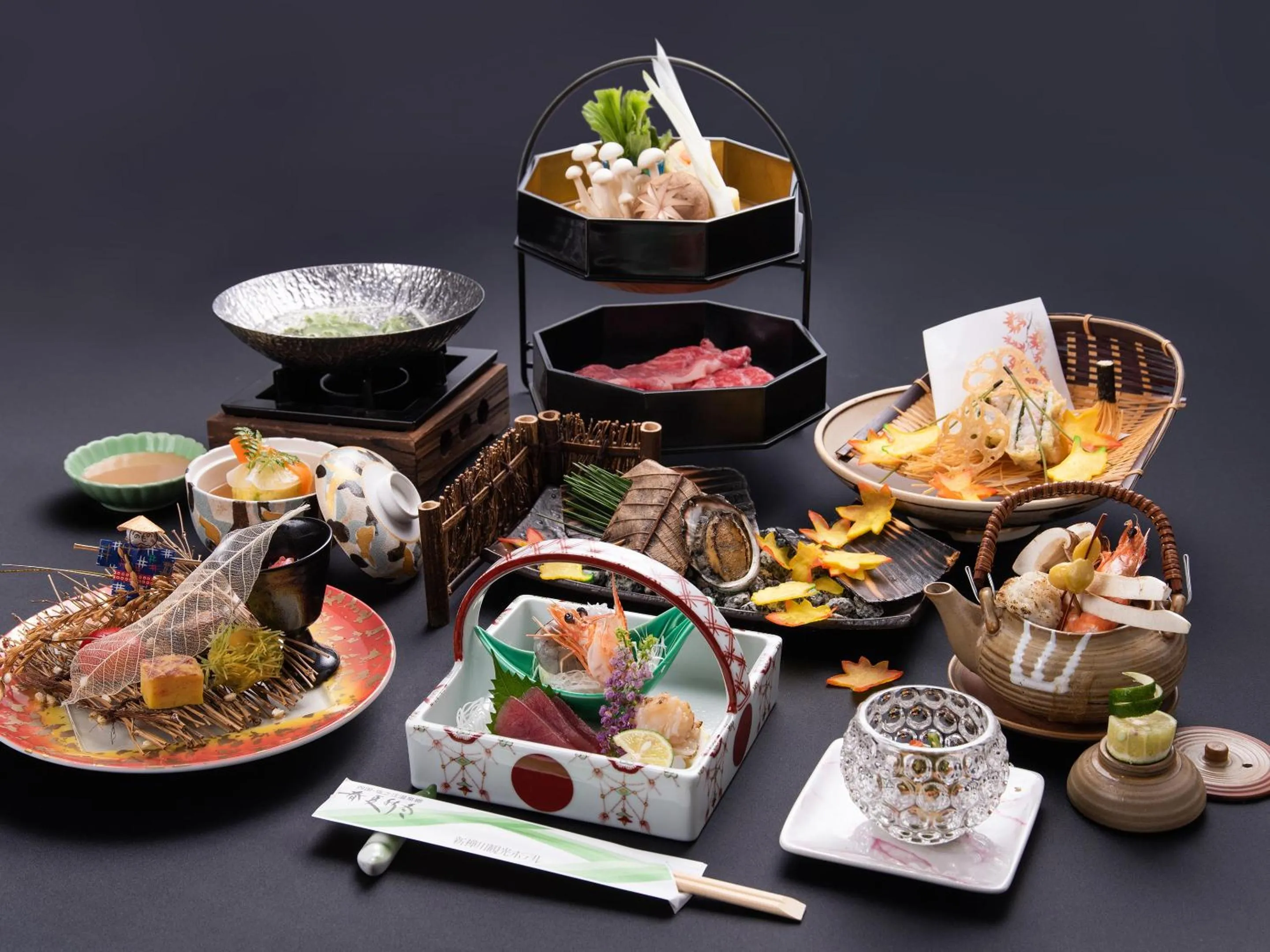 Dinner in Shin Kabakawa Kanko Hotel