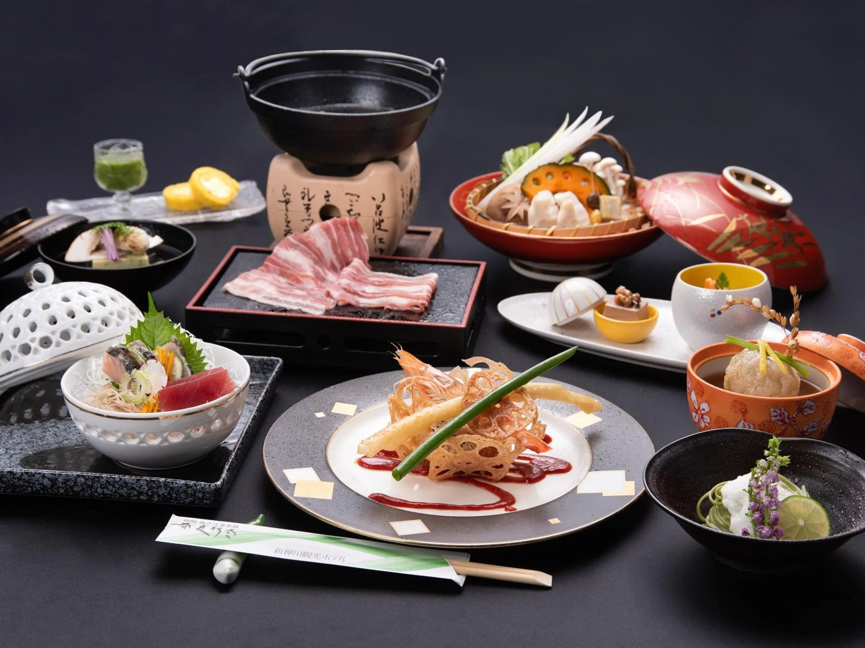 Dinner in Shin Kabakawa Kanko Hotel