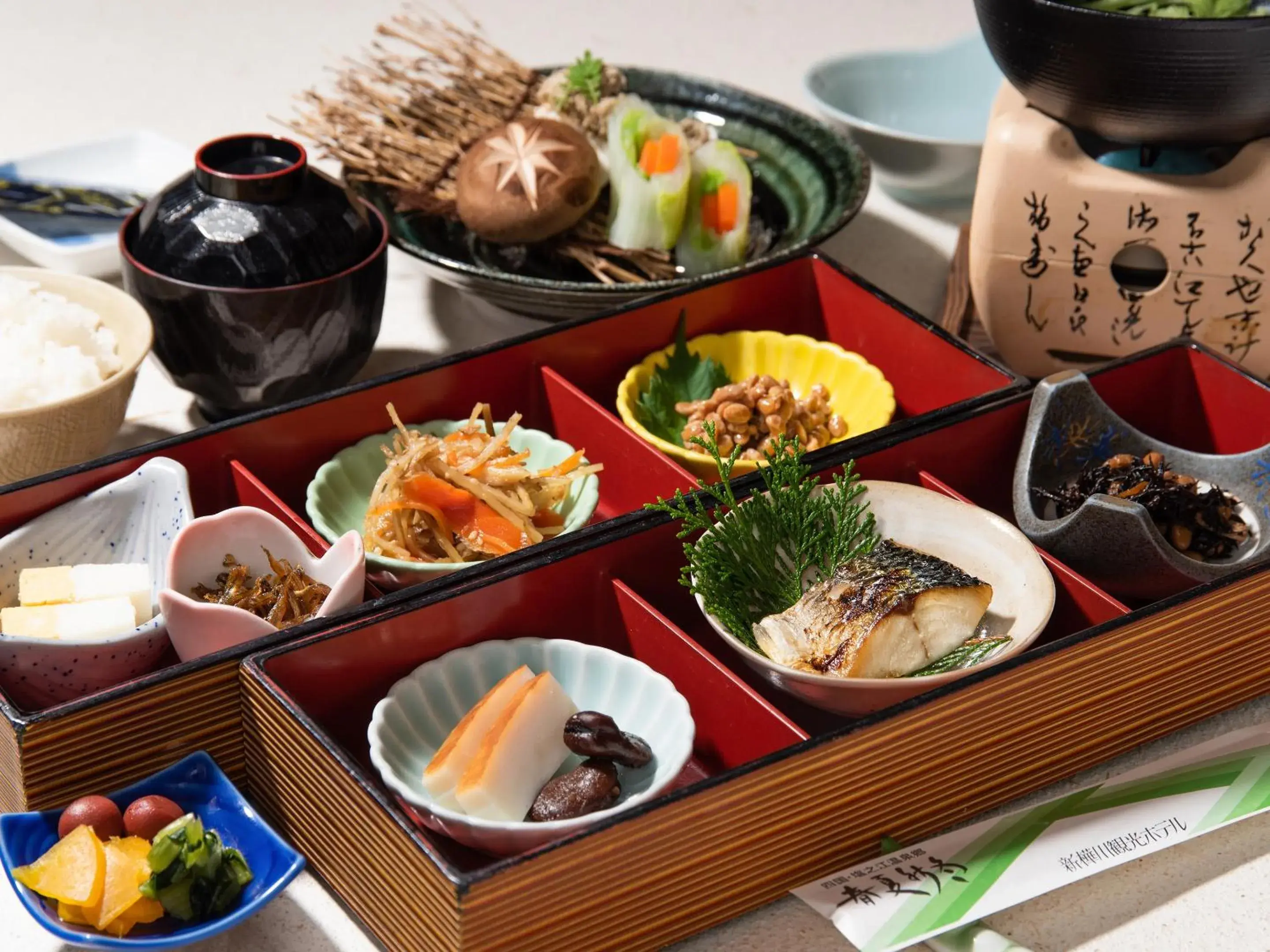 Breakfast in Shin Kabakawa Kanko Hotel Breakfast in Shin Kabakawa Kanko Hotel