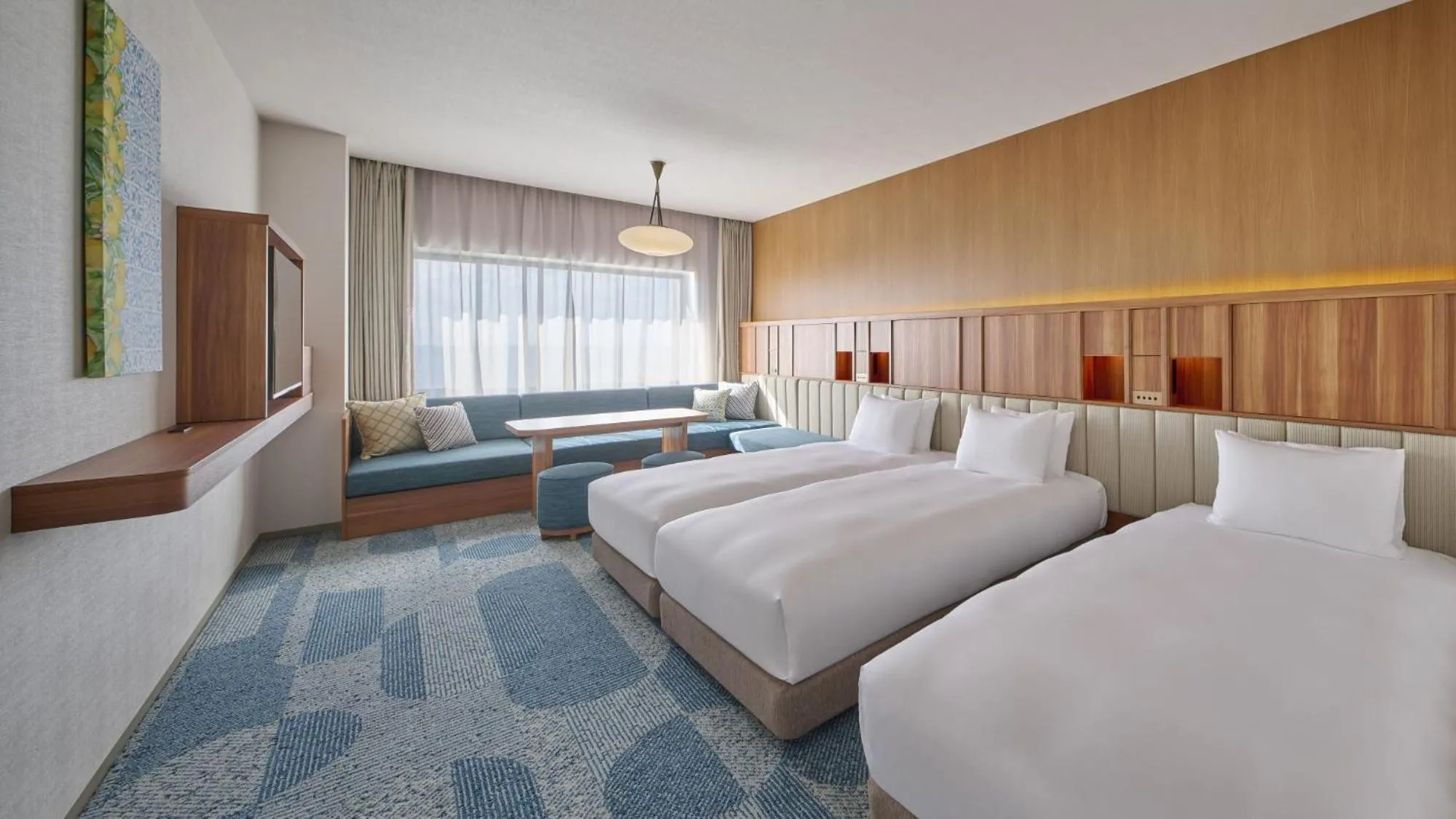 Superior Triple 【Grecian Blue】 in The Royal Park Hotel Maihama Resort Tokyo Bay