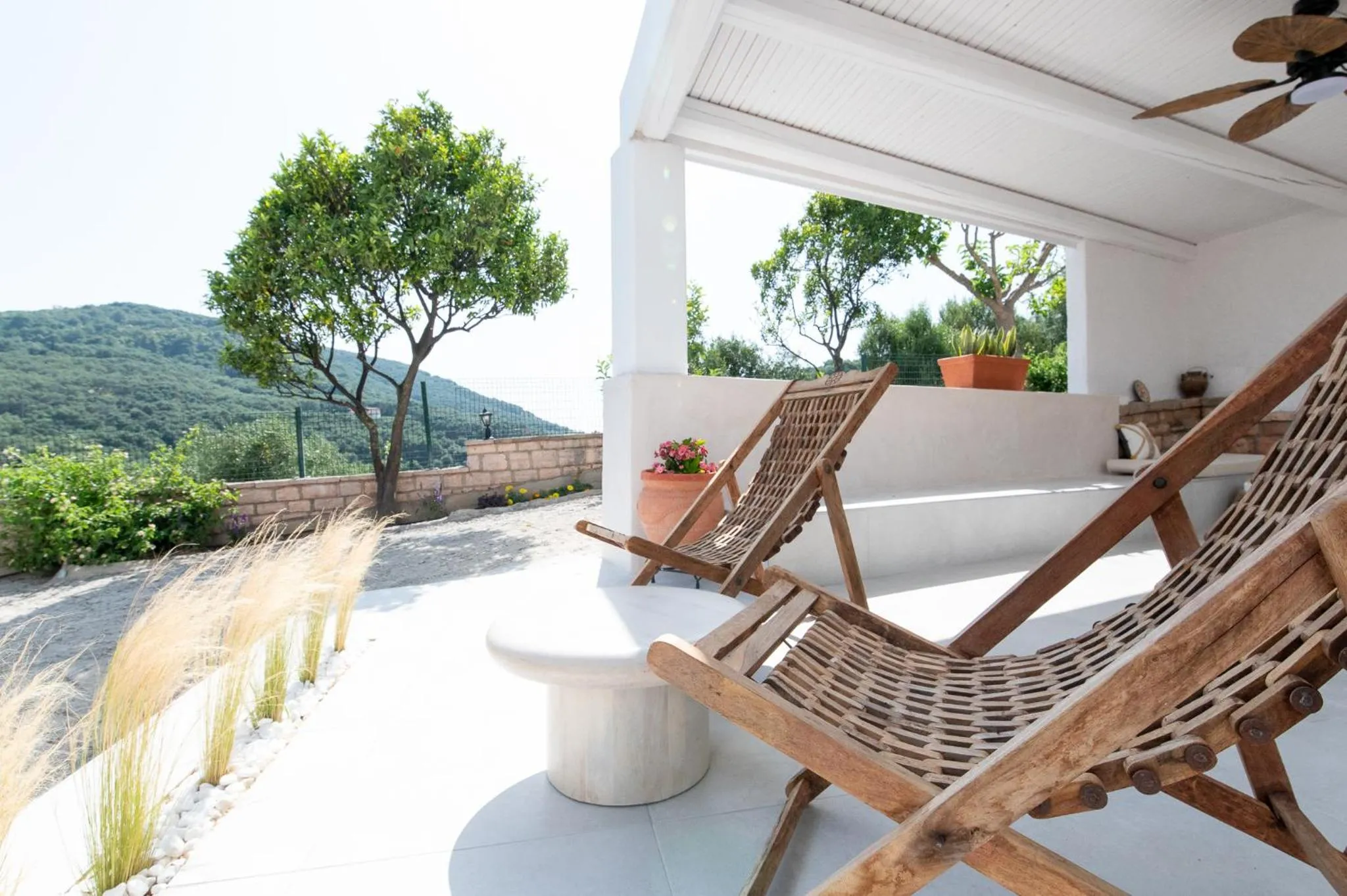 Patio in The Well Lichnos